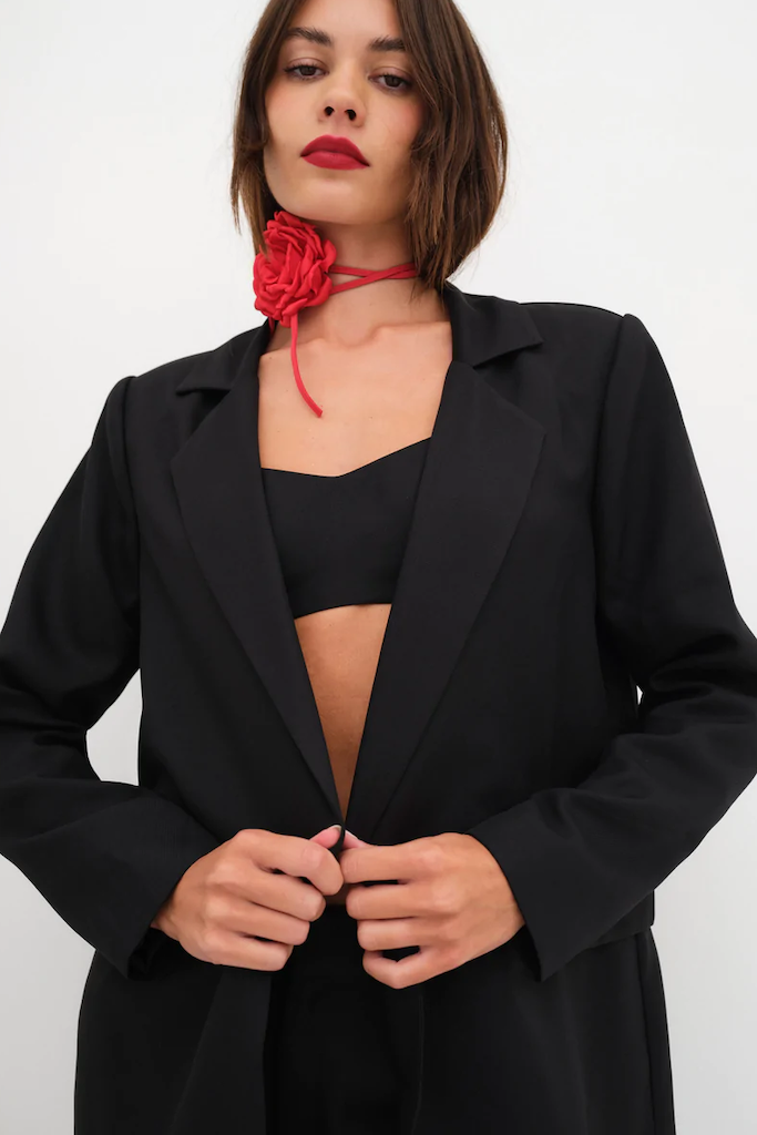 Shannon Crop Top // Black