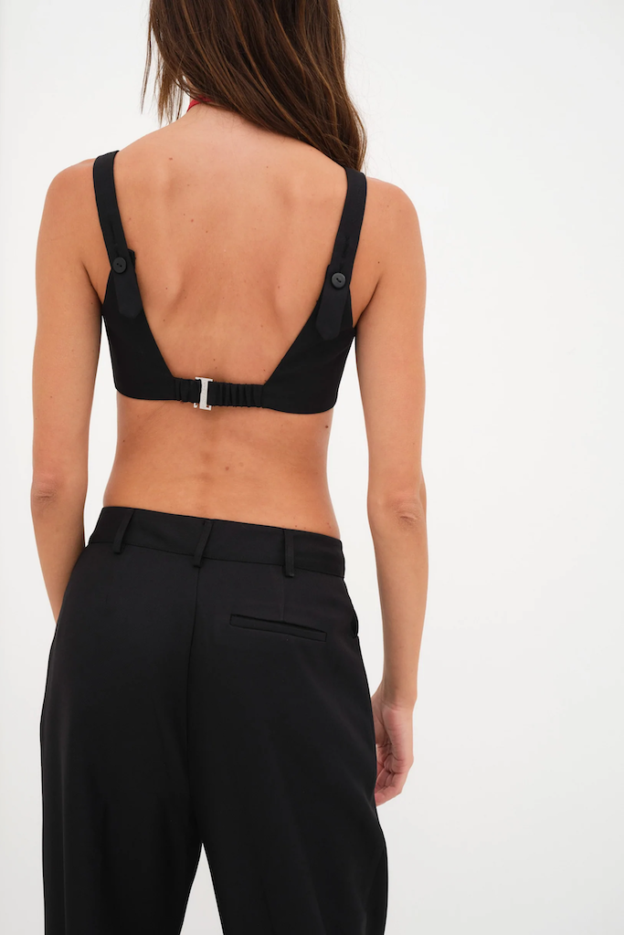 Shannon Crop Top // Black