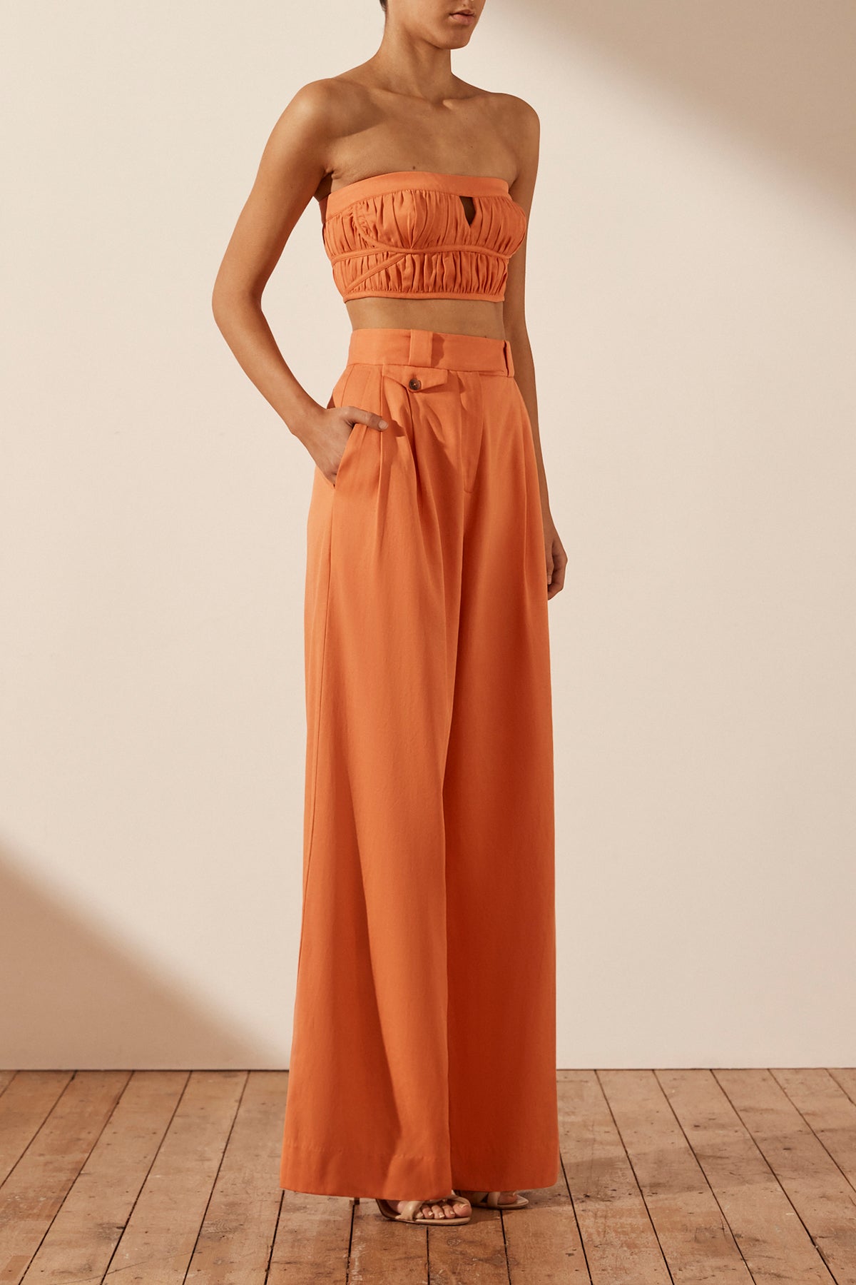 Sara Strapless Bustier // Mango