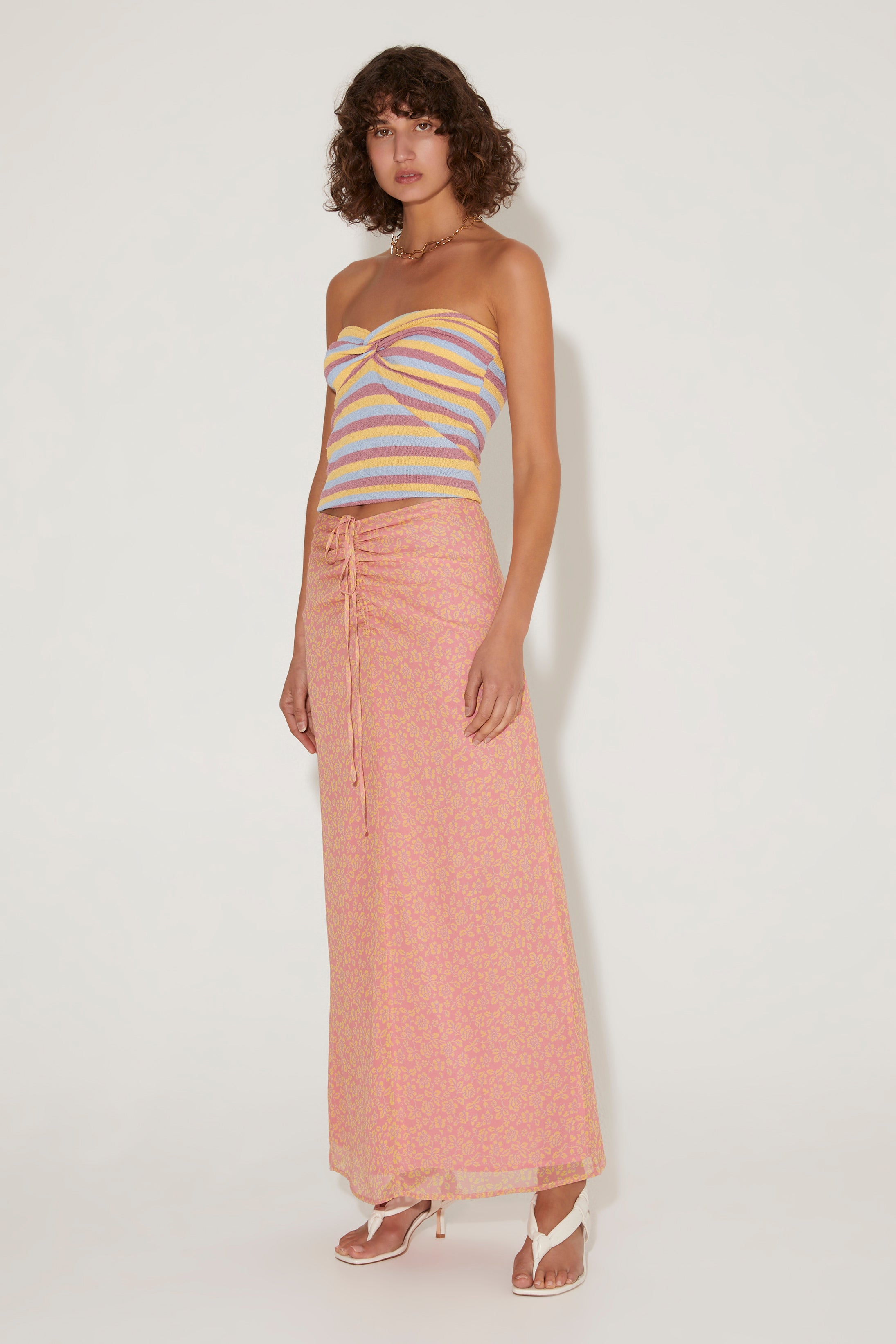 Eva Top // Holiday Stripe