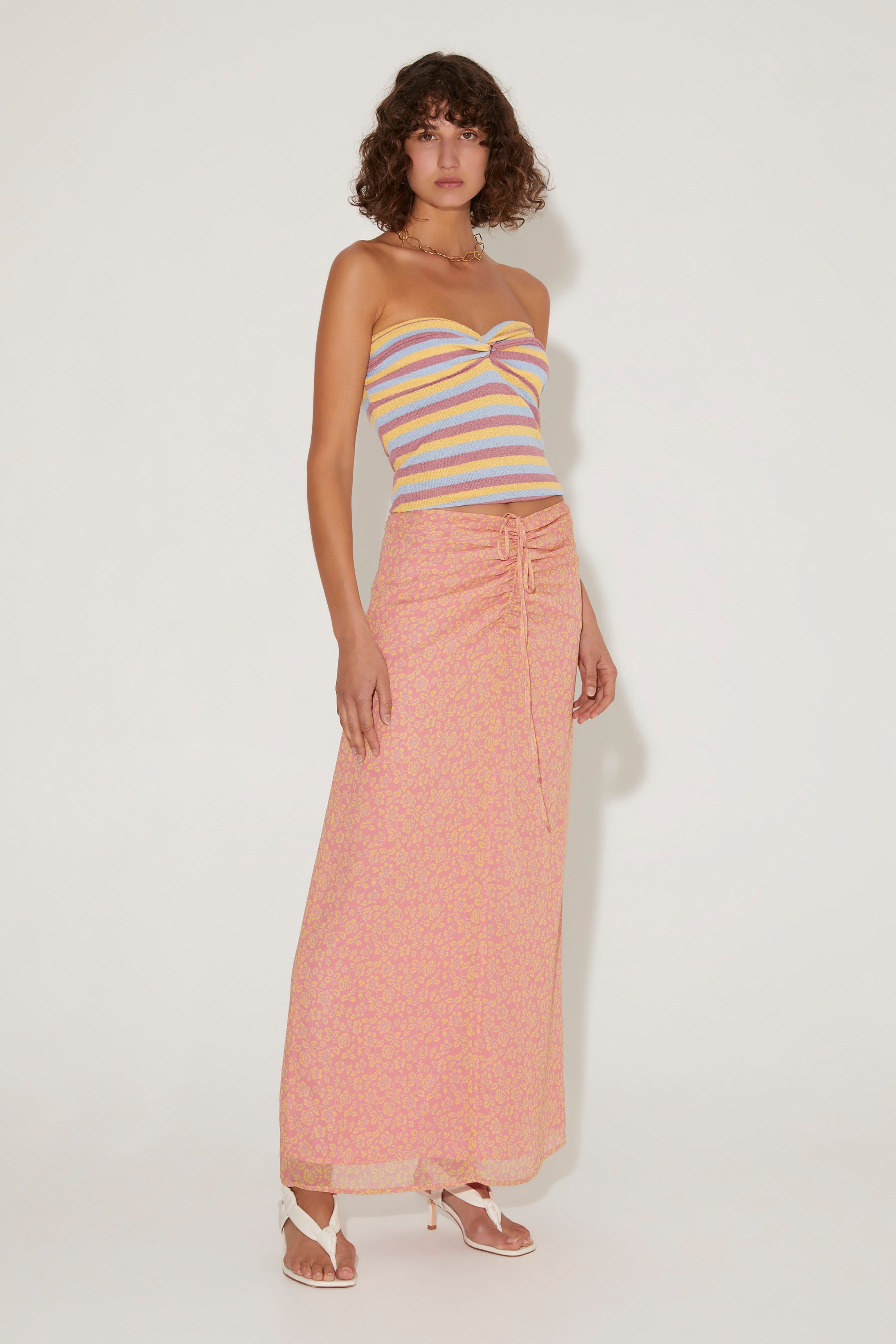 Eva Top // Holiday Stripe