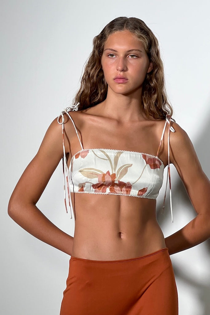 Faith Bralette // Ivory Floral