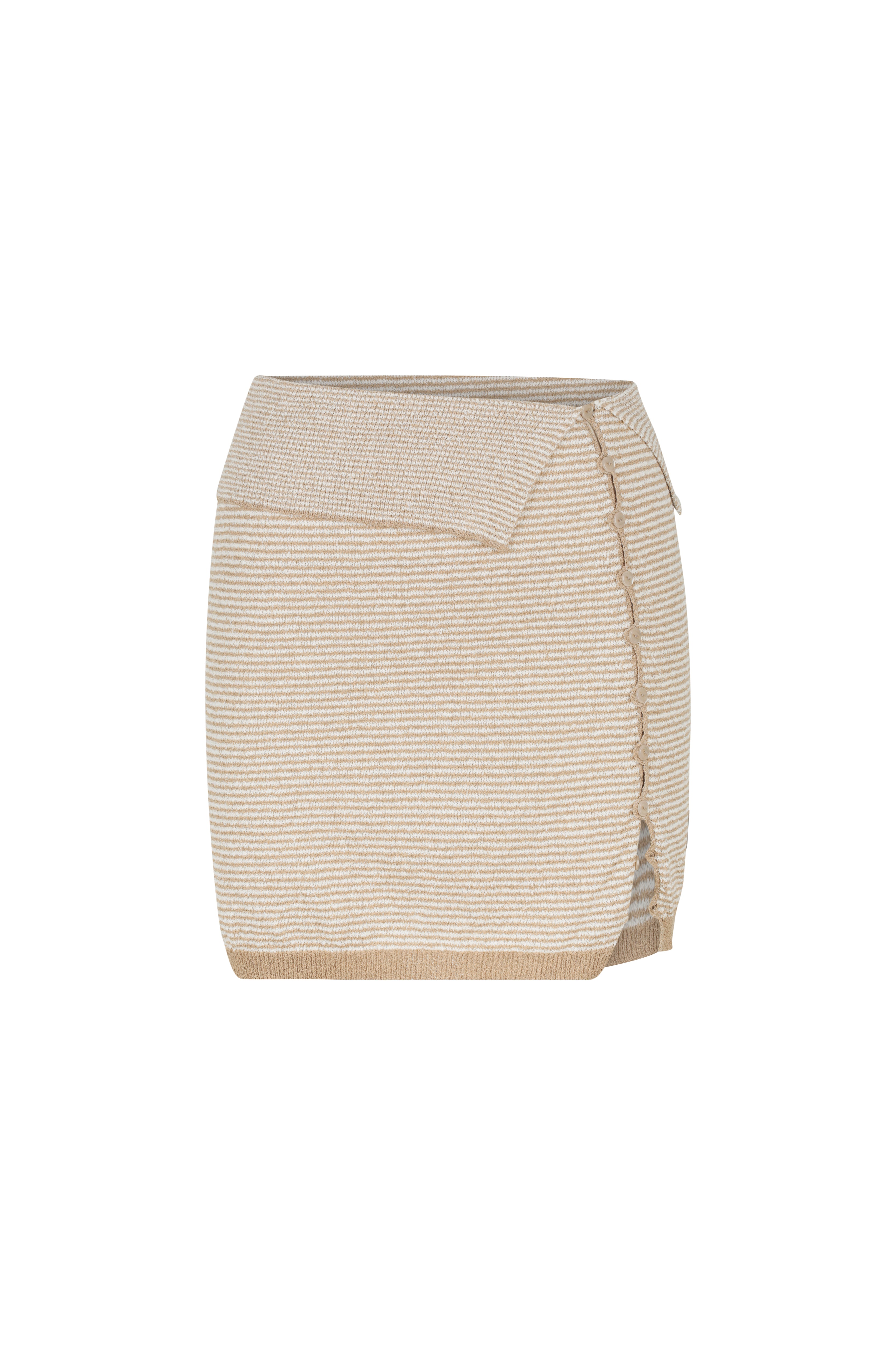 Minogue Skirt // Natural Stripe