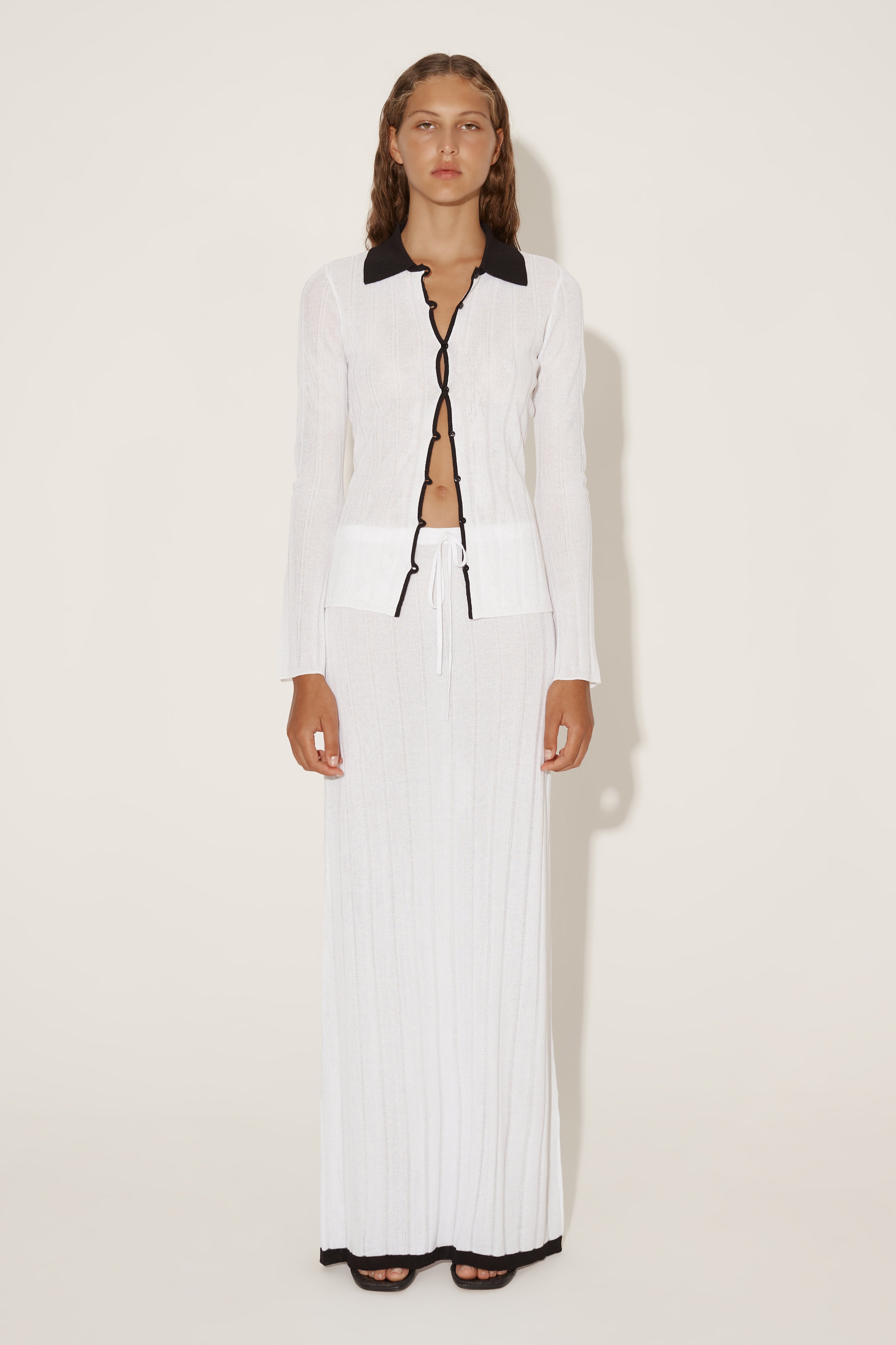 Noam Skirt // White