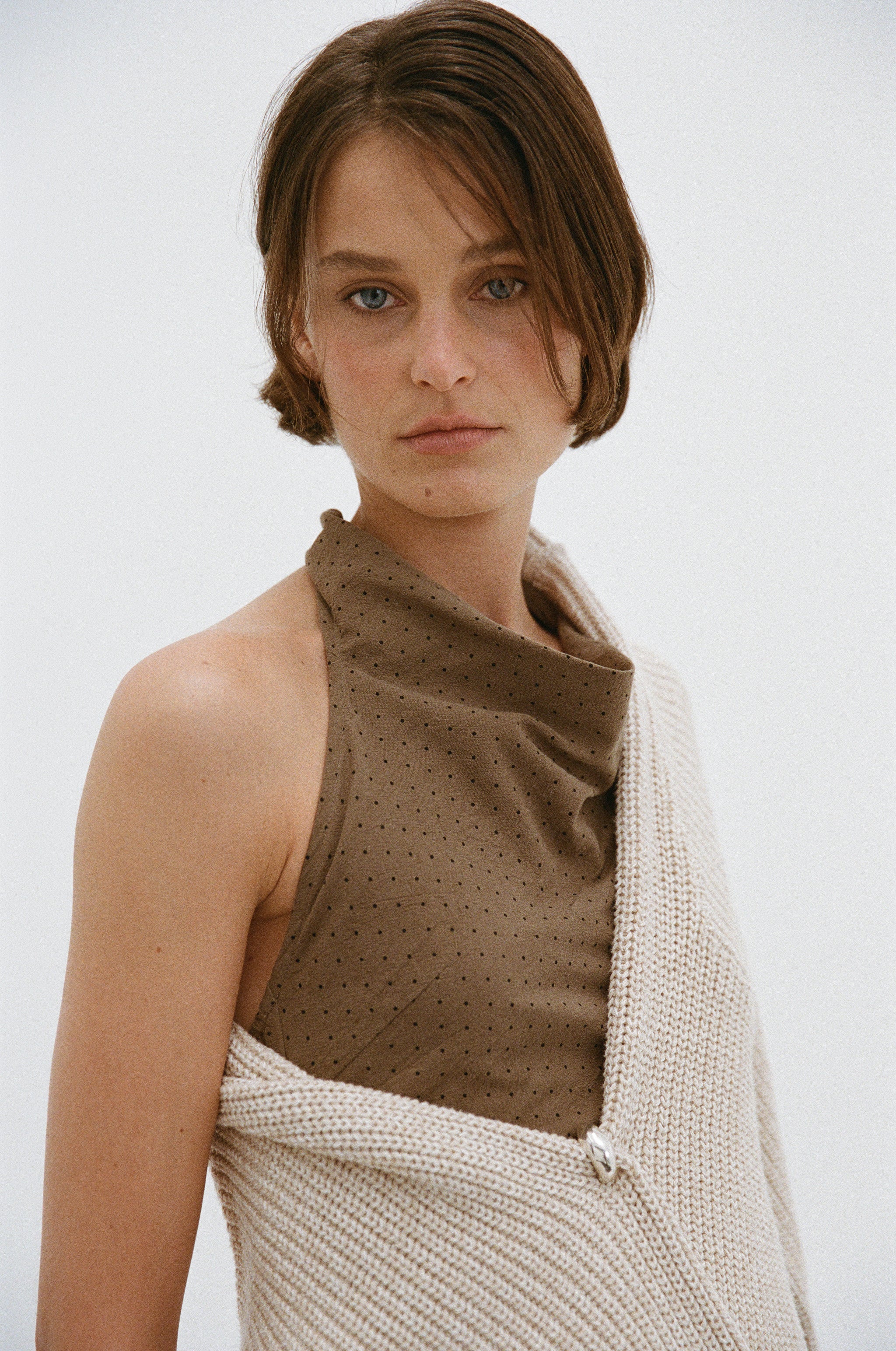 Solene Sweater // Cream &amp; Sand