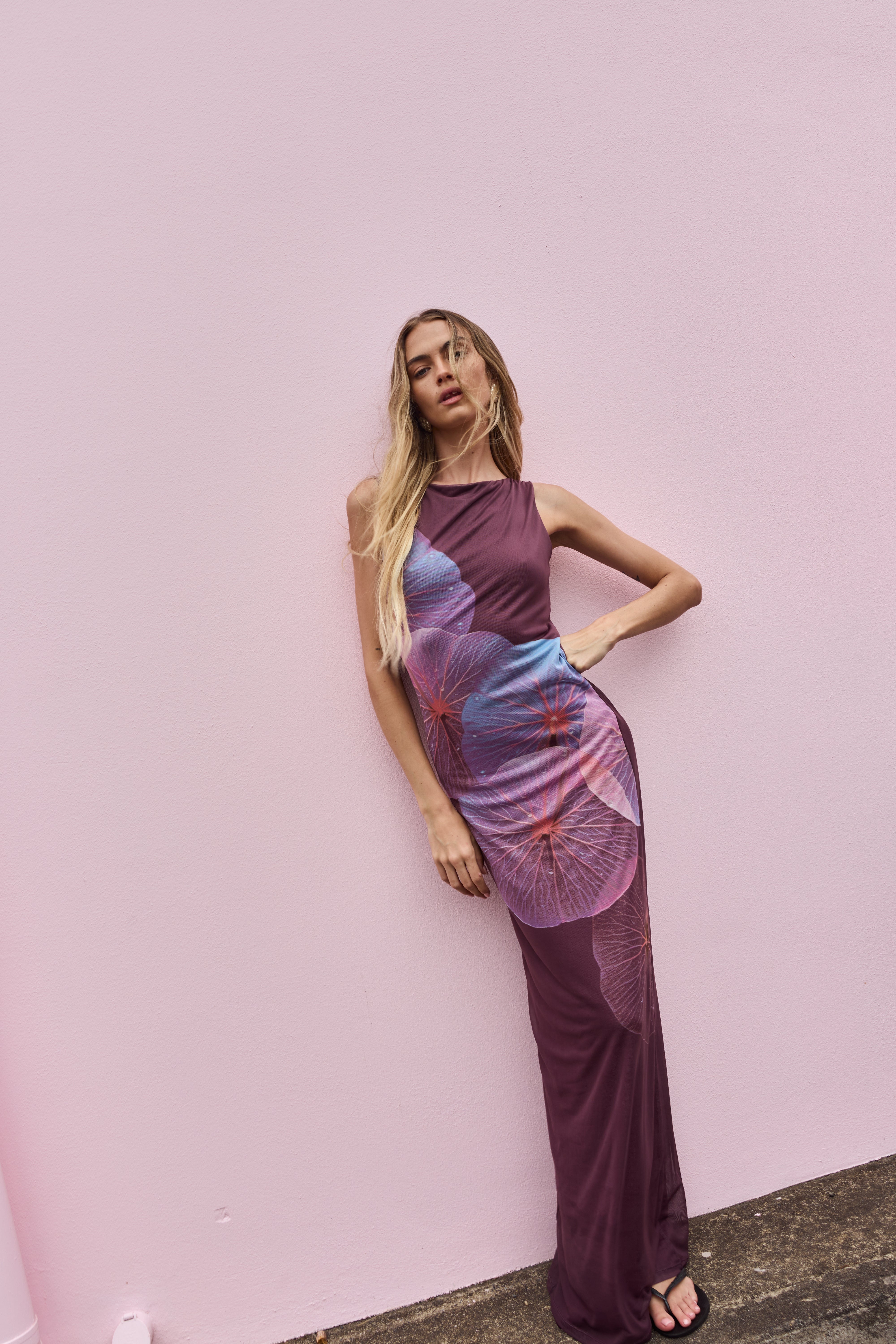 Maxi Slip Dress // Phoria