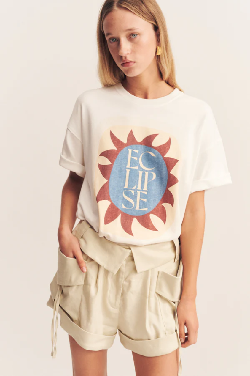 Eclipse Boyfriend Oversized T Shirt