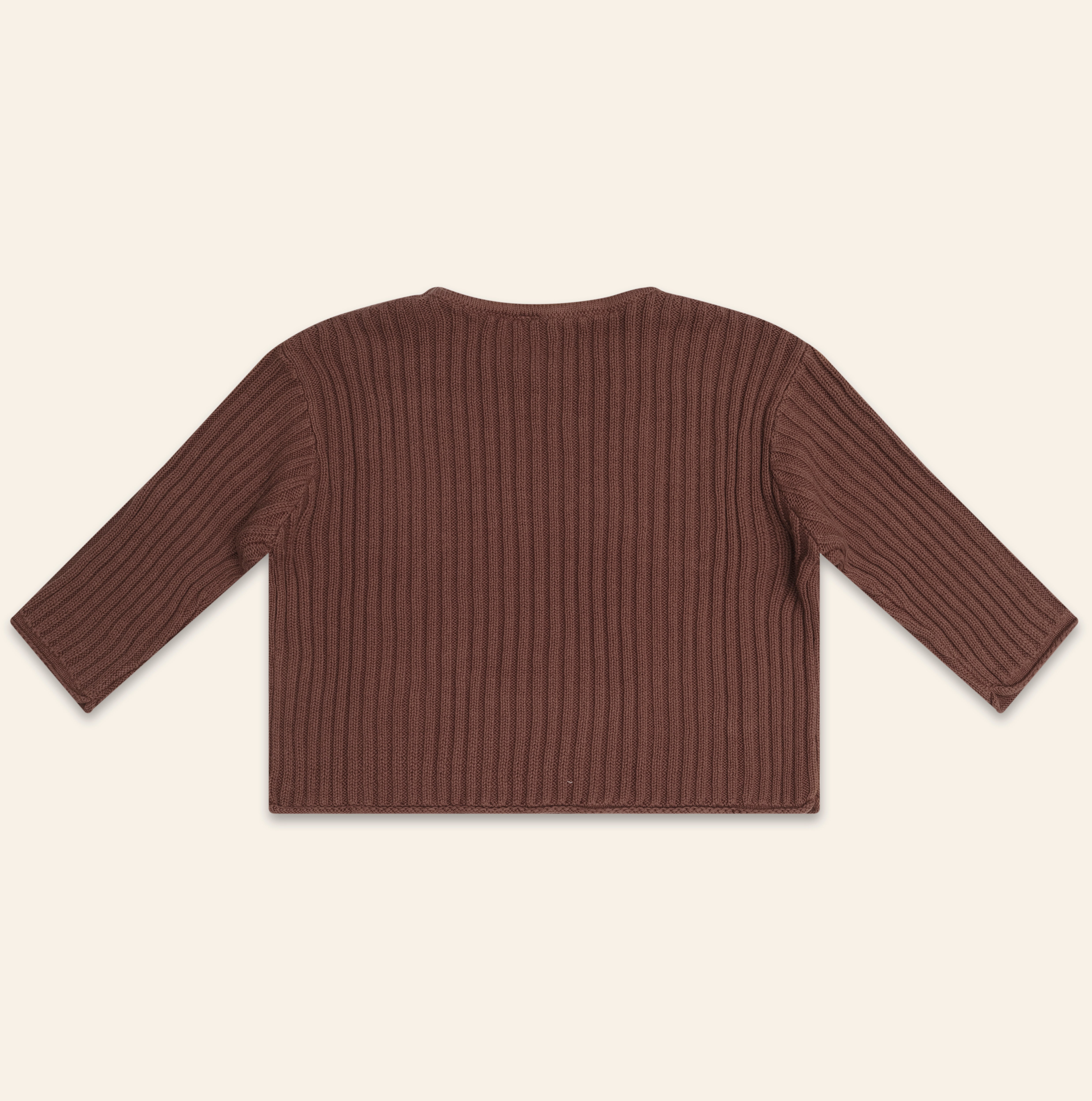 Essential Knit Jumper // Cocoa