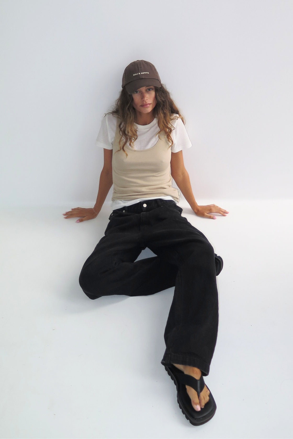 Rib Hemp Jersey T-shirt // White