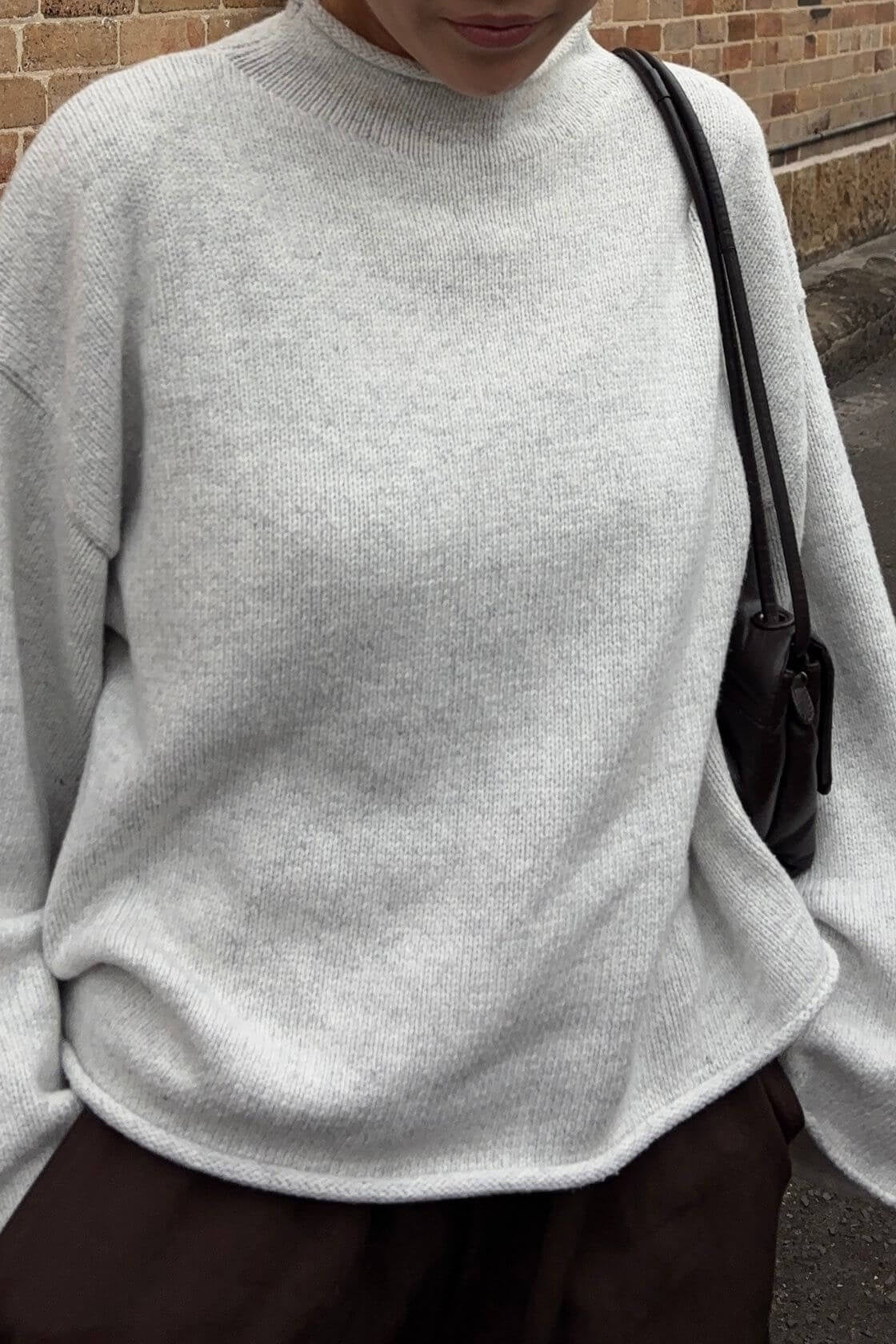 Maeve Sweater // Snow Marle