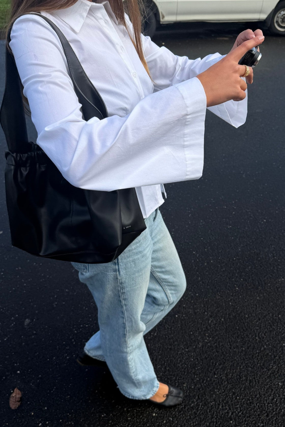 Ari Shirt // White
