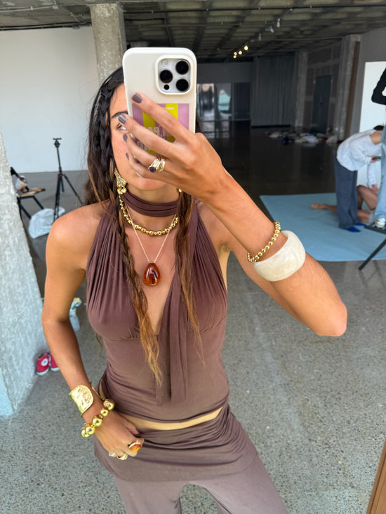 Isabela Top // Brown