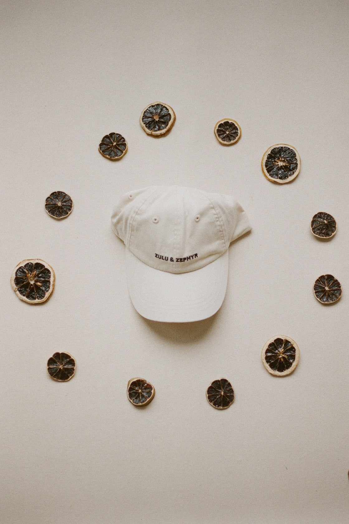 Zulu &amp; Zephyr Canvas Cap // Coconut