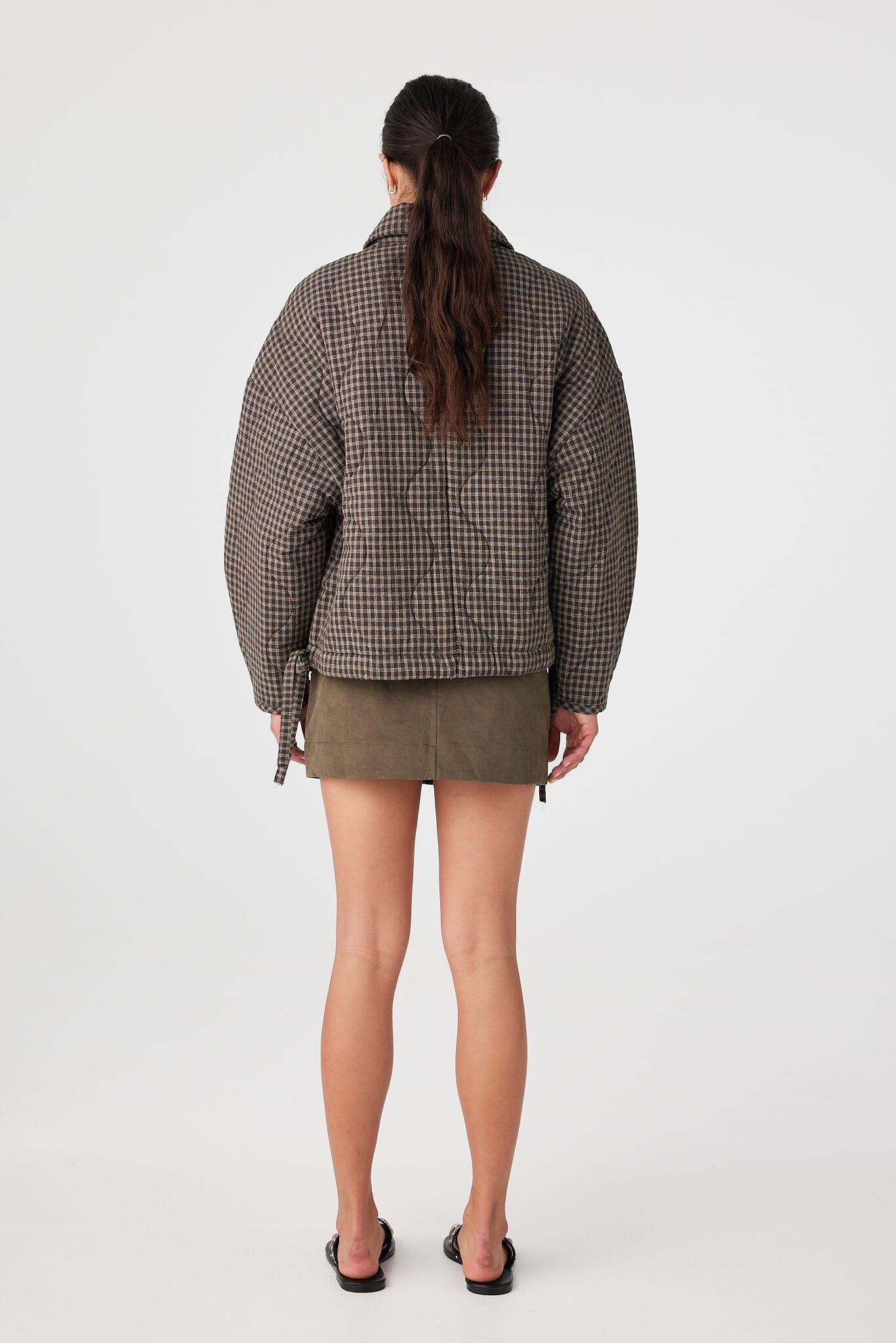 Matteo Jacket // Espresso Check