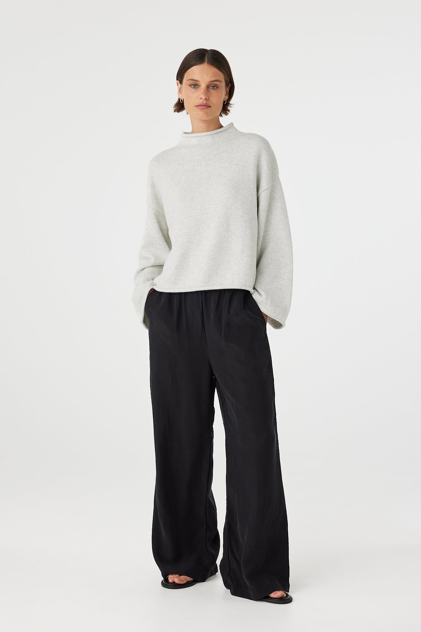 Maeve Sweater // Snow Marle
