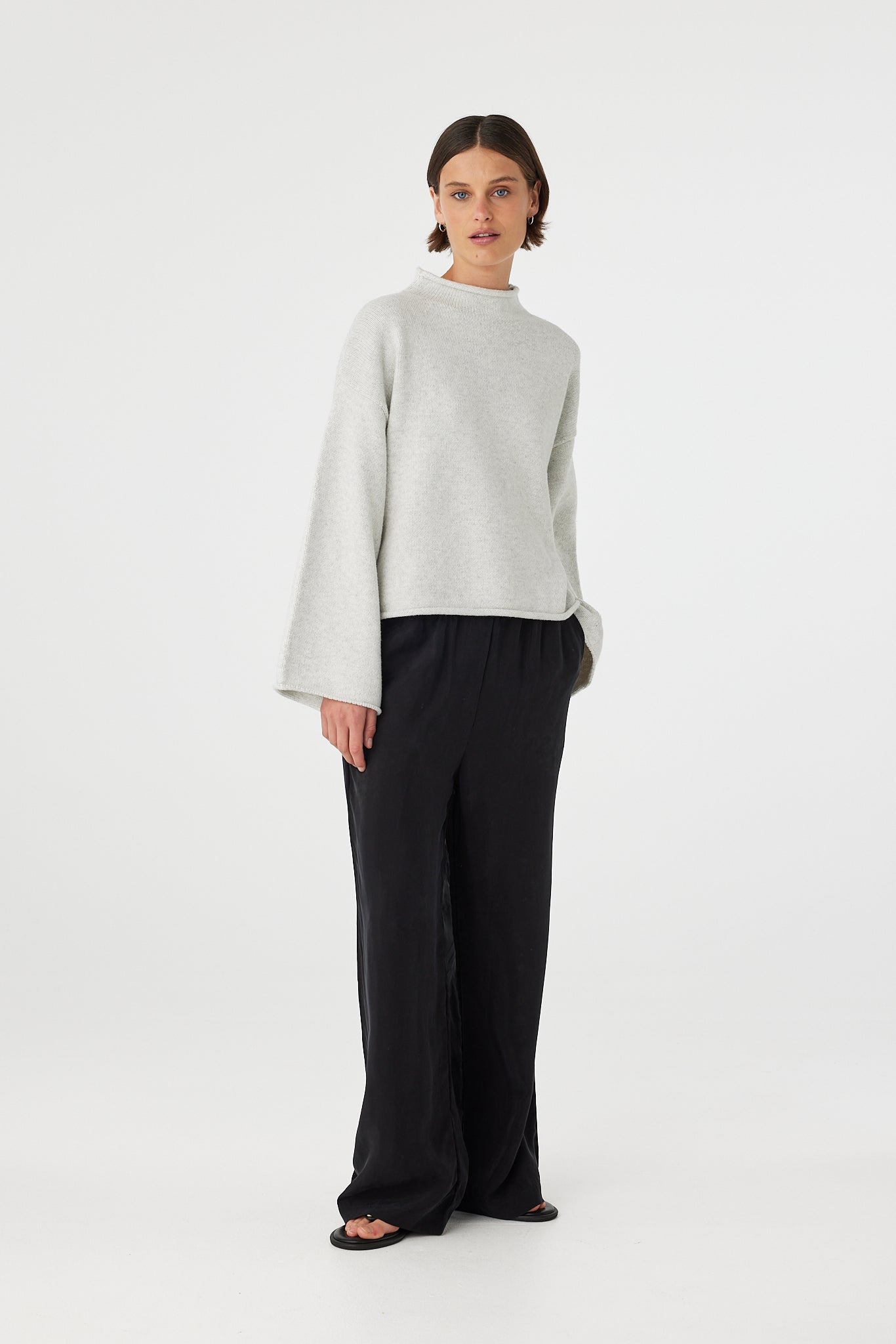 Maeve Sweater // Snow Marle