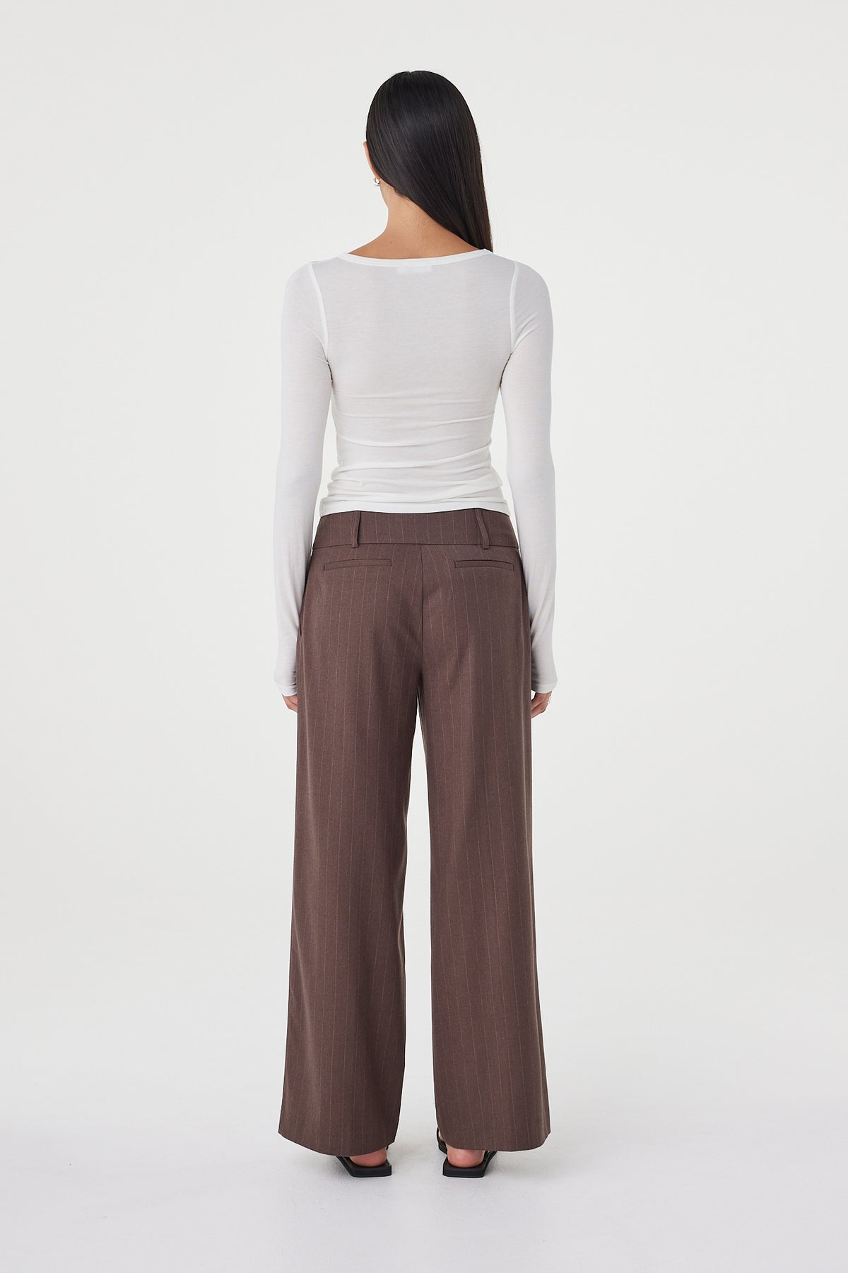 Mabel LS Twist Top // Cream