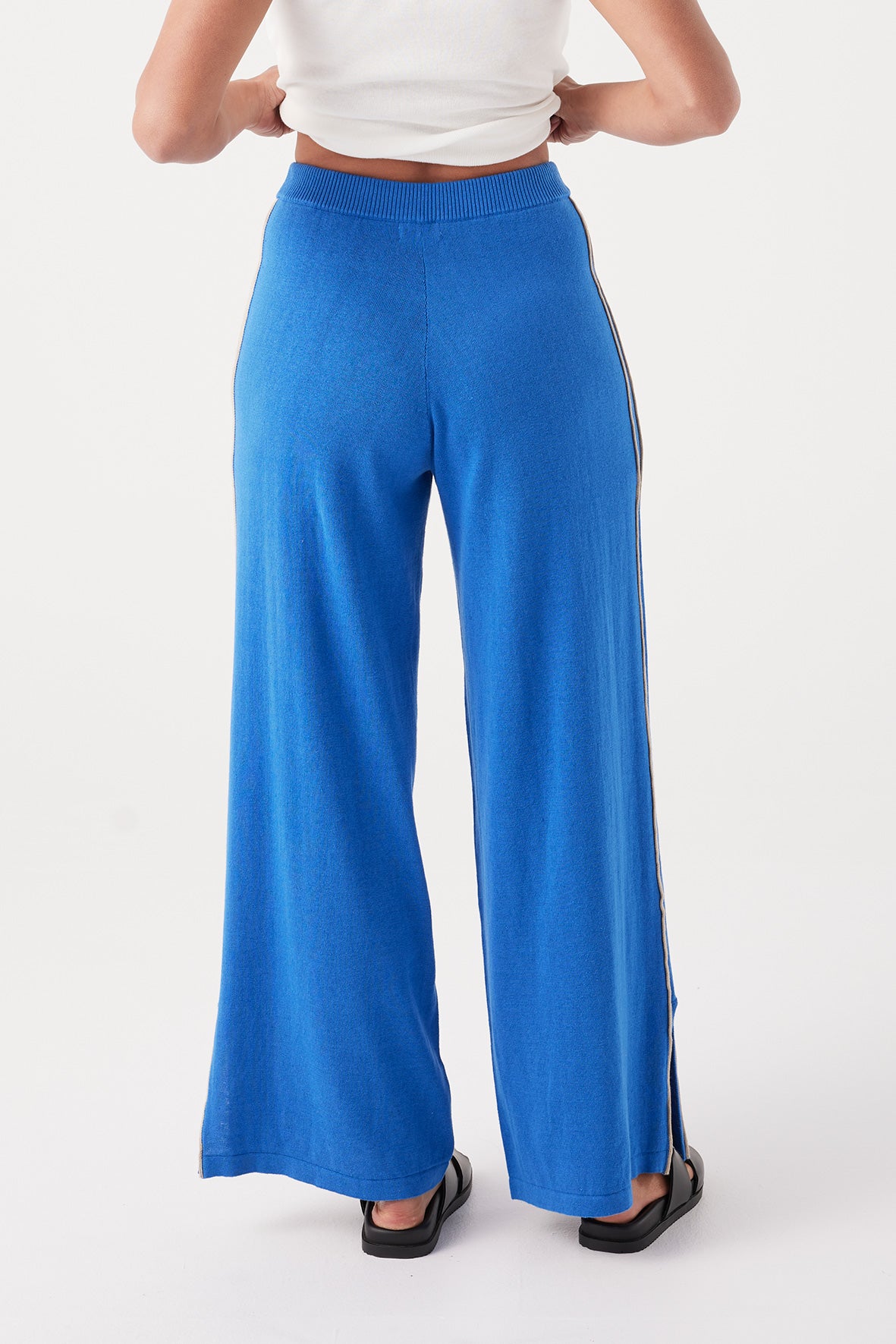 Pippa Wide-Leg Pant // French Blue