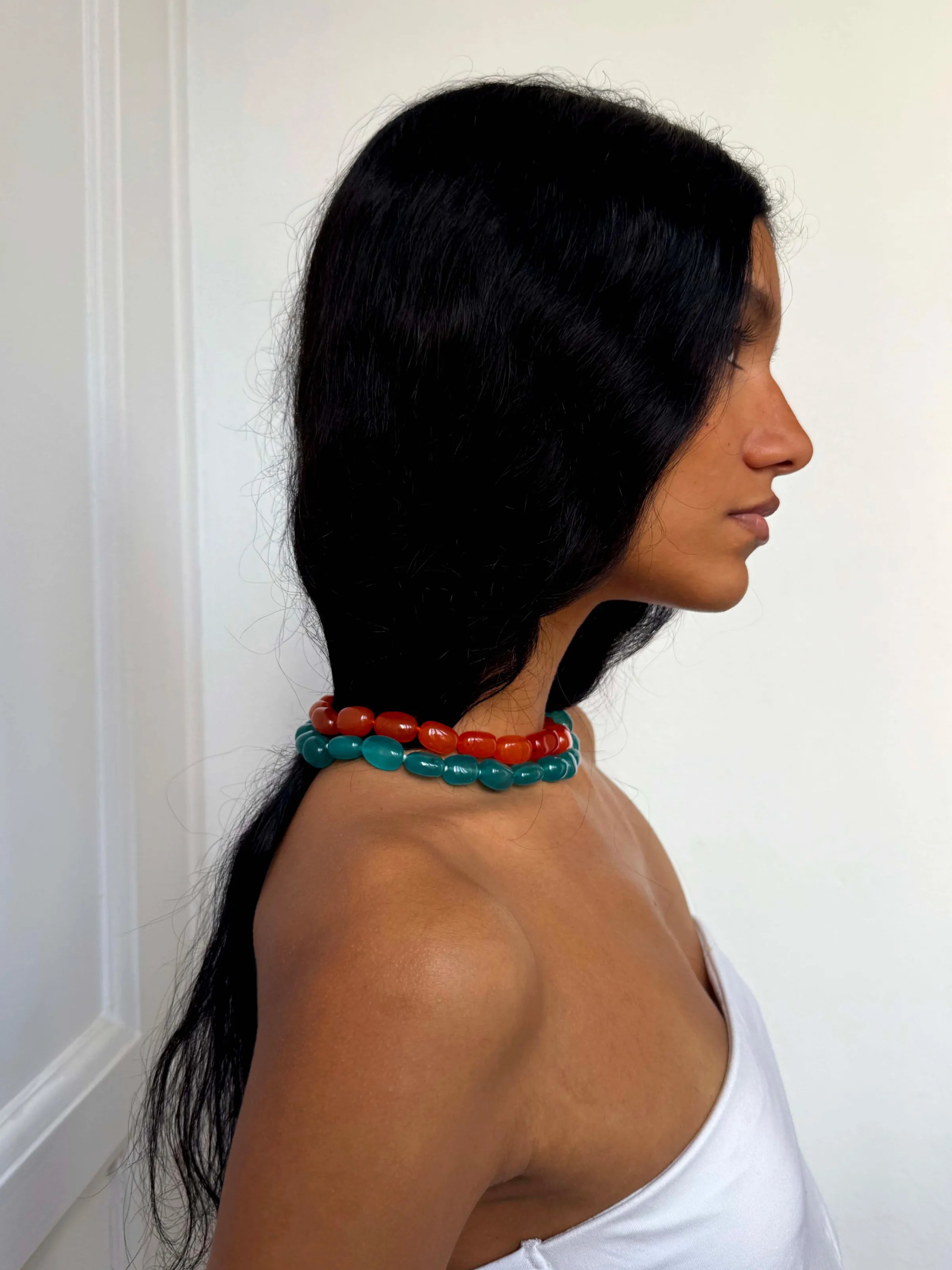 Blossom Necklace // Apricot