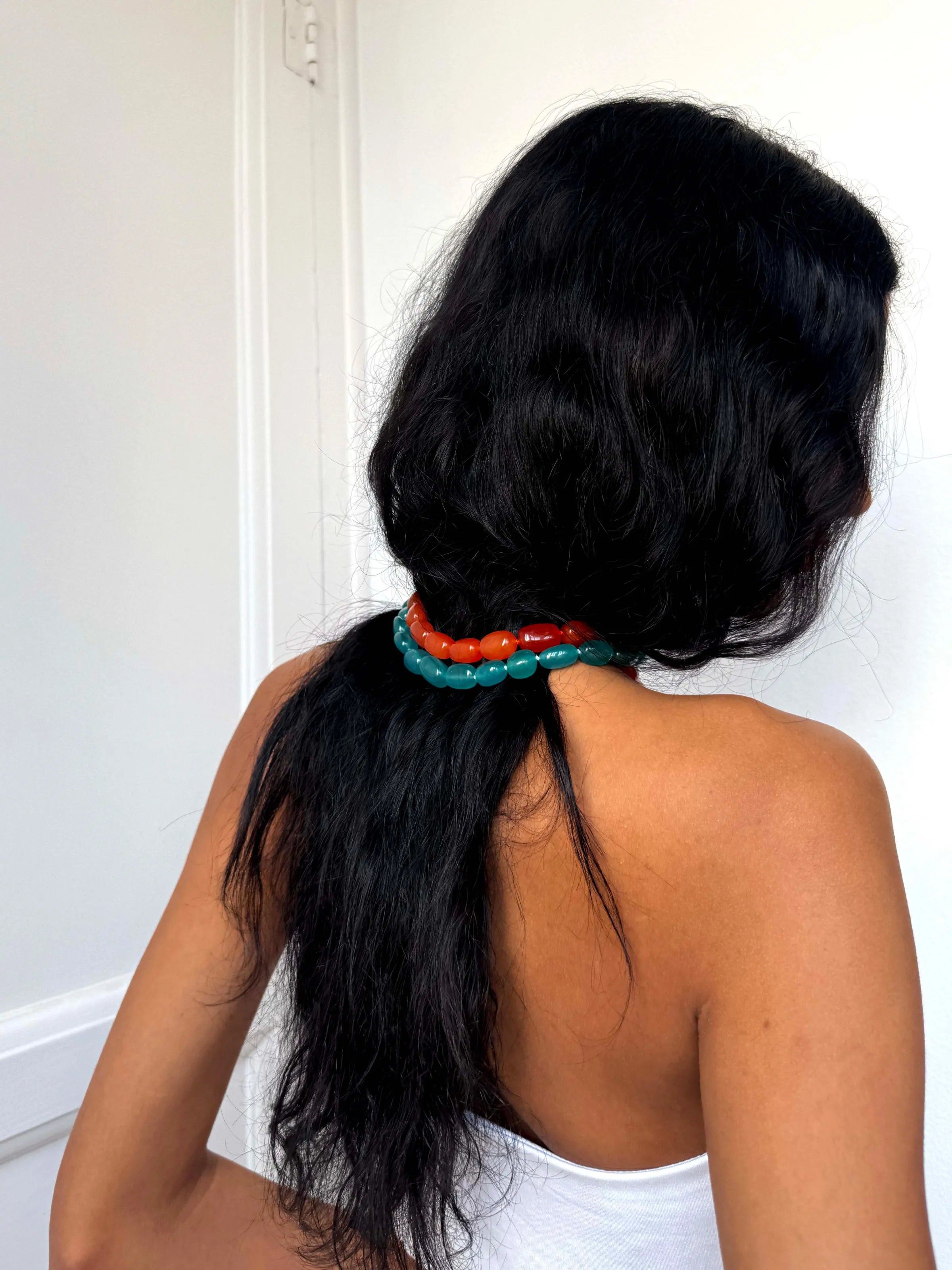 Blossom Necklace // Aqua