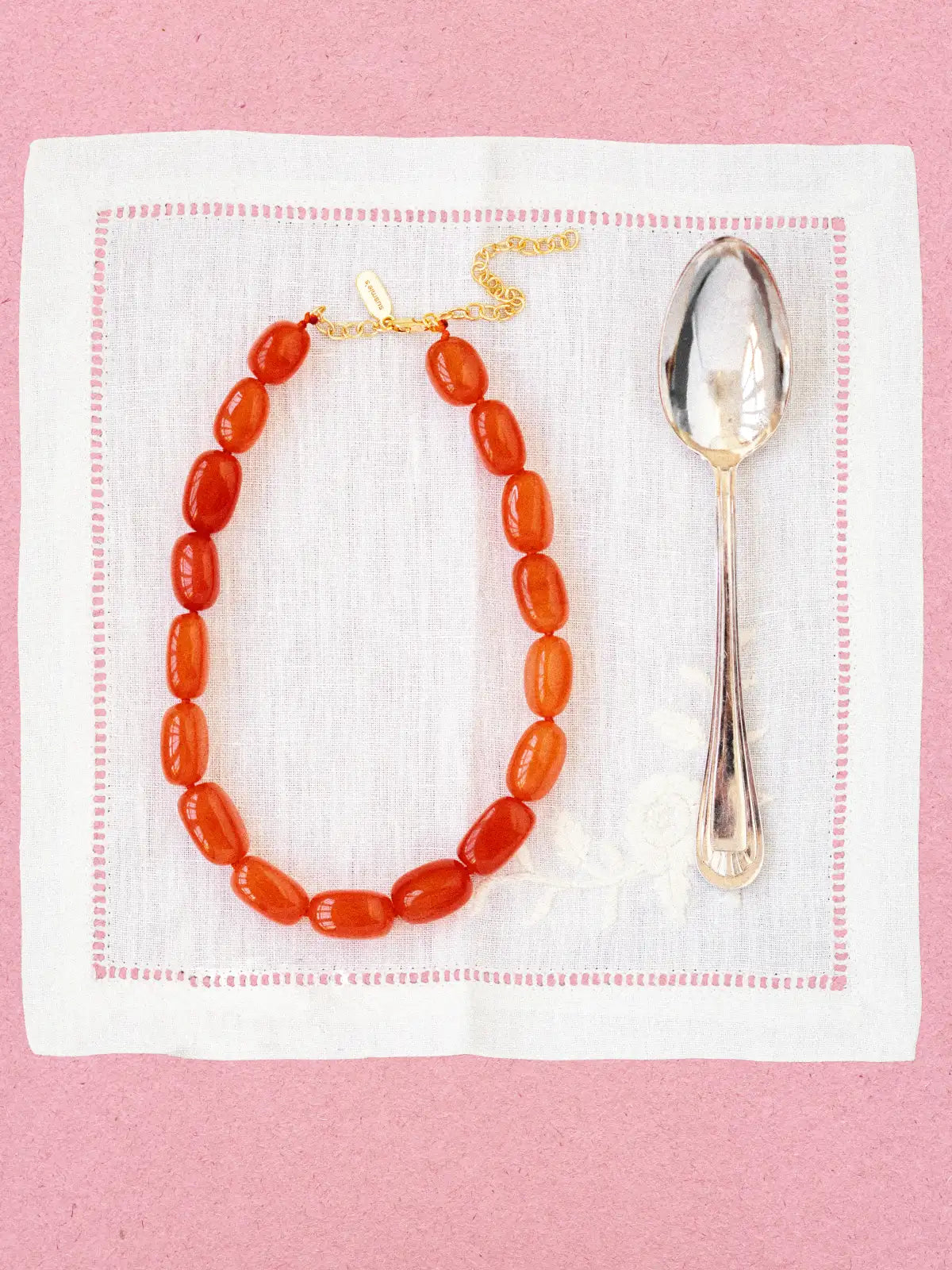 Blossom Necklace // Apricot