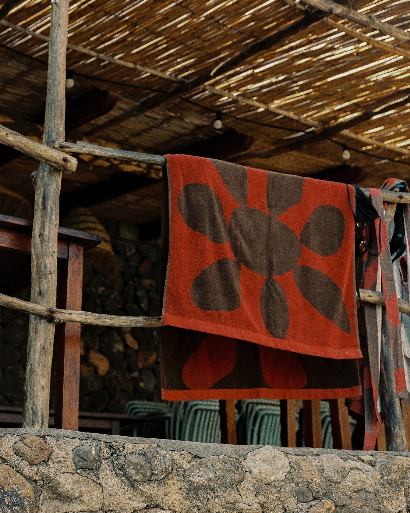 Calvi Towel // Red Ochre