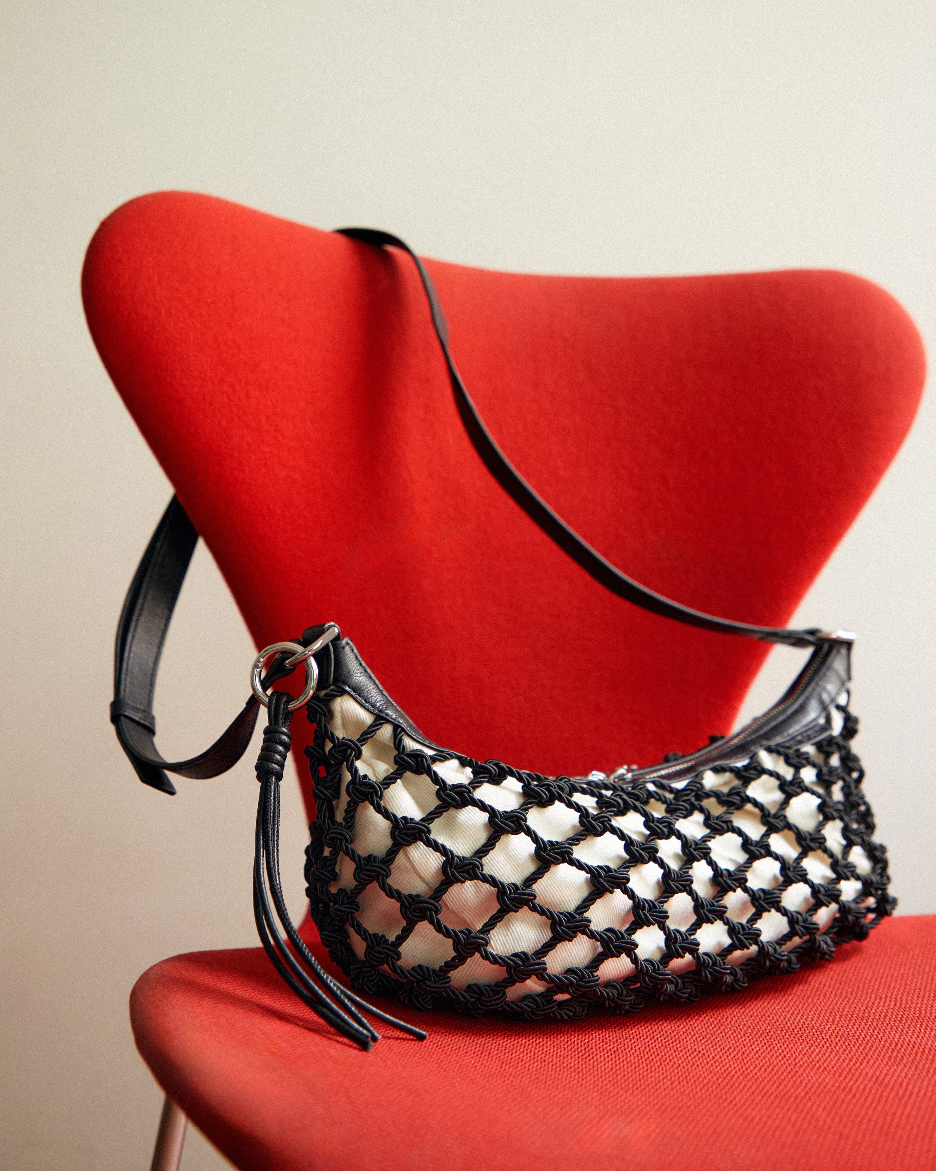 Capri Slouch Hammock Bag // Black
