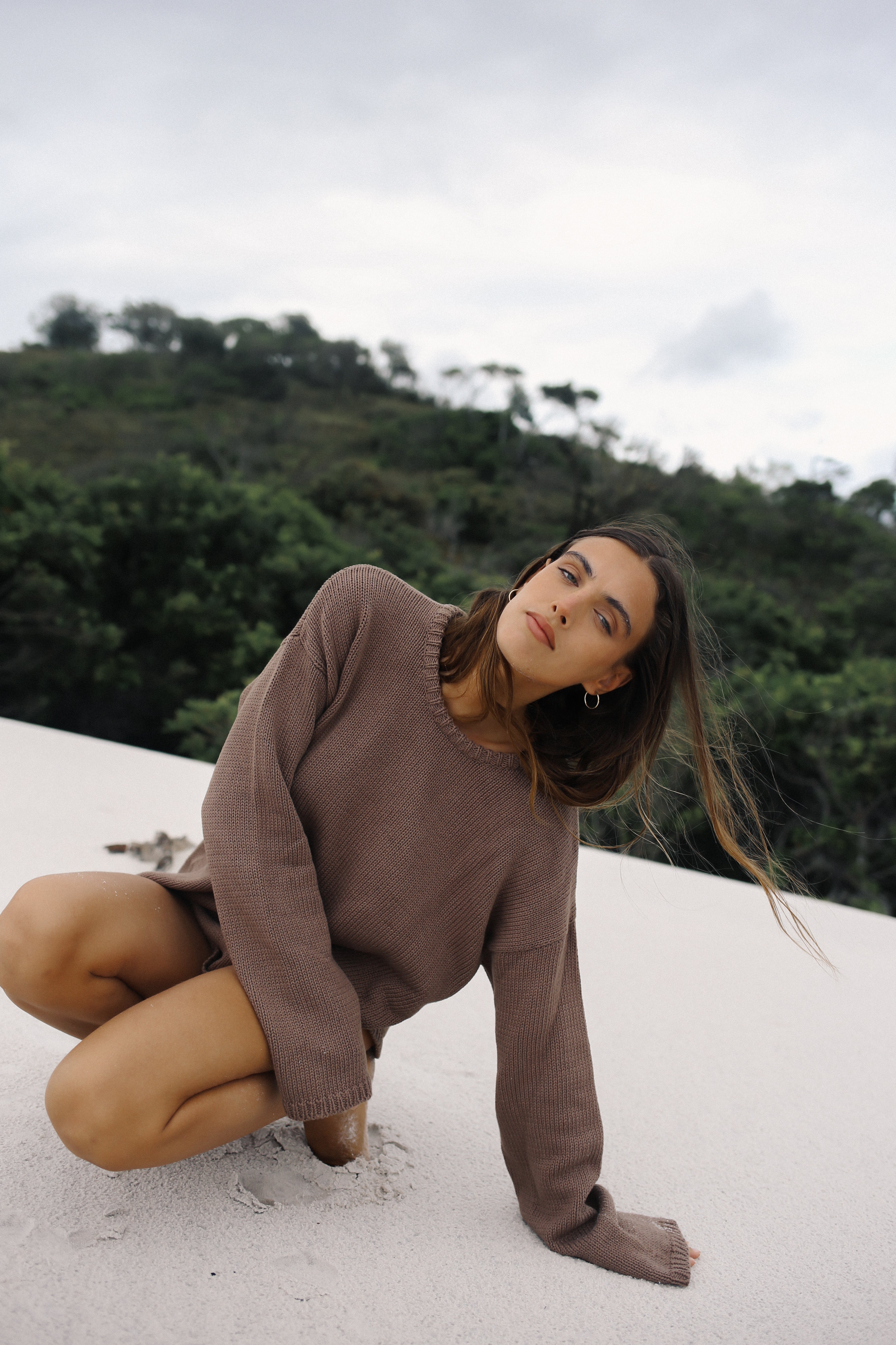 Lucia Knit Jumper // Mocha