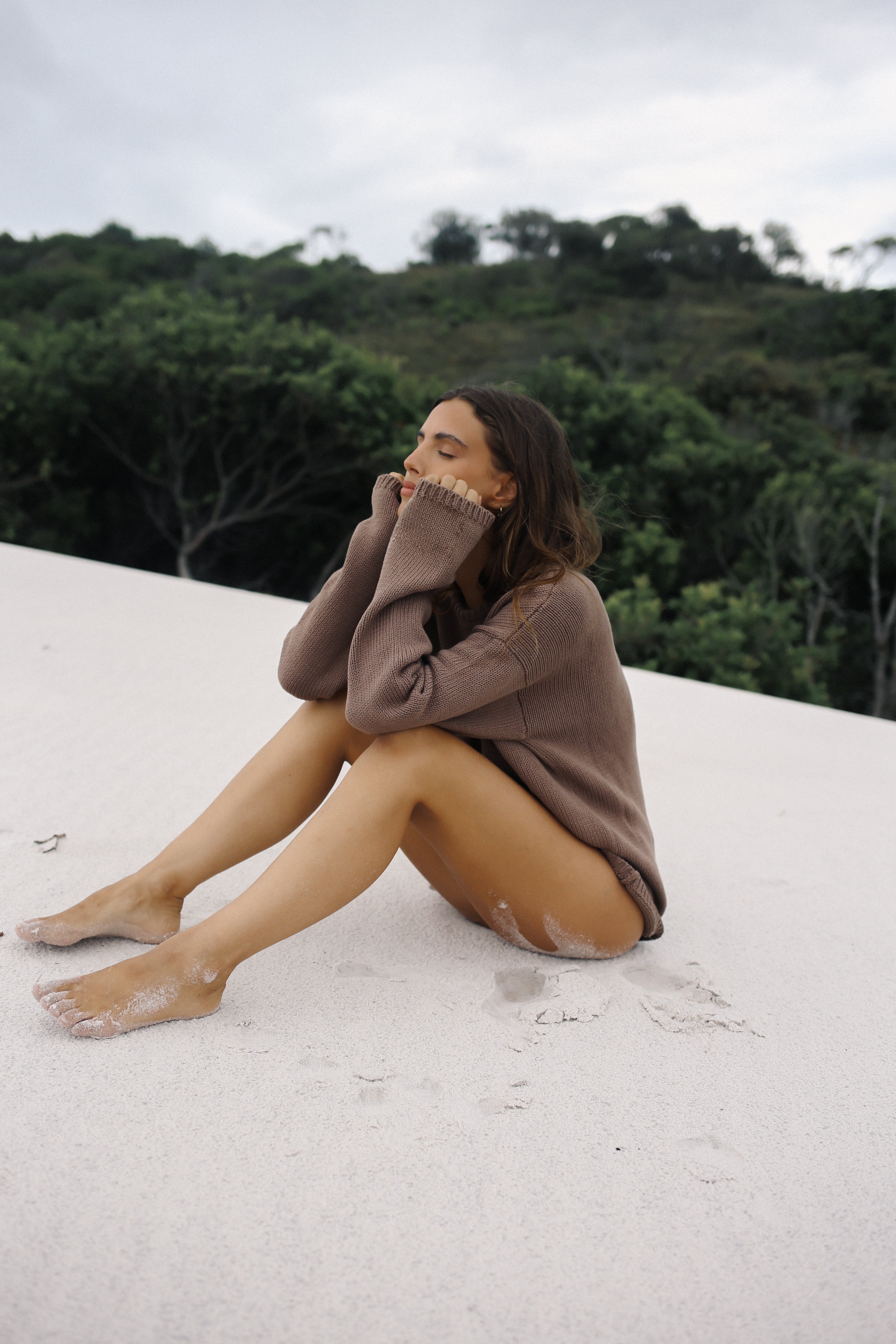 Lucia Knit Jumper // Mocha