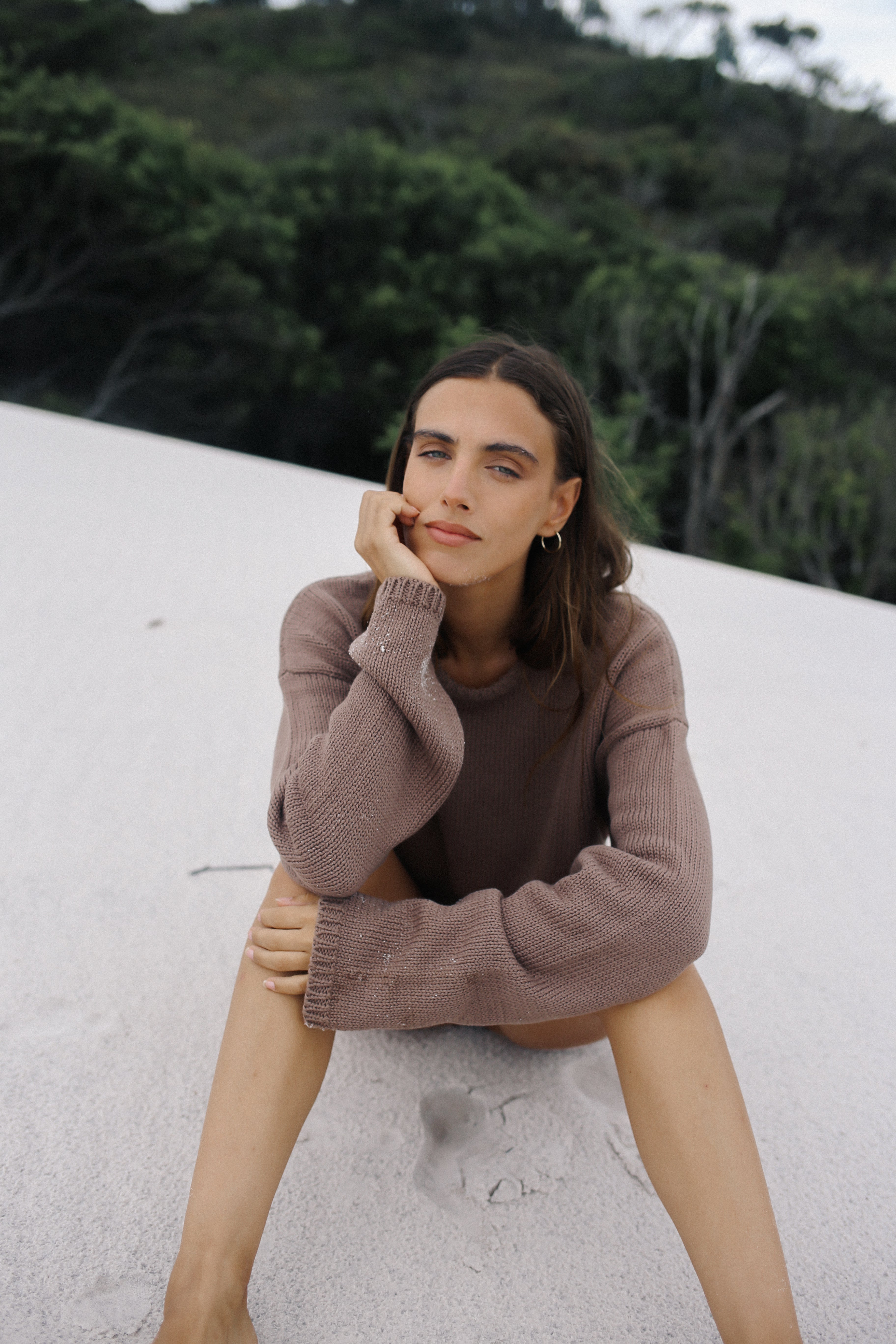 Lucia Knit Jumper // Mocha