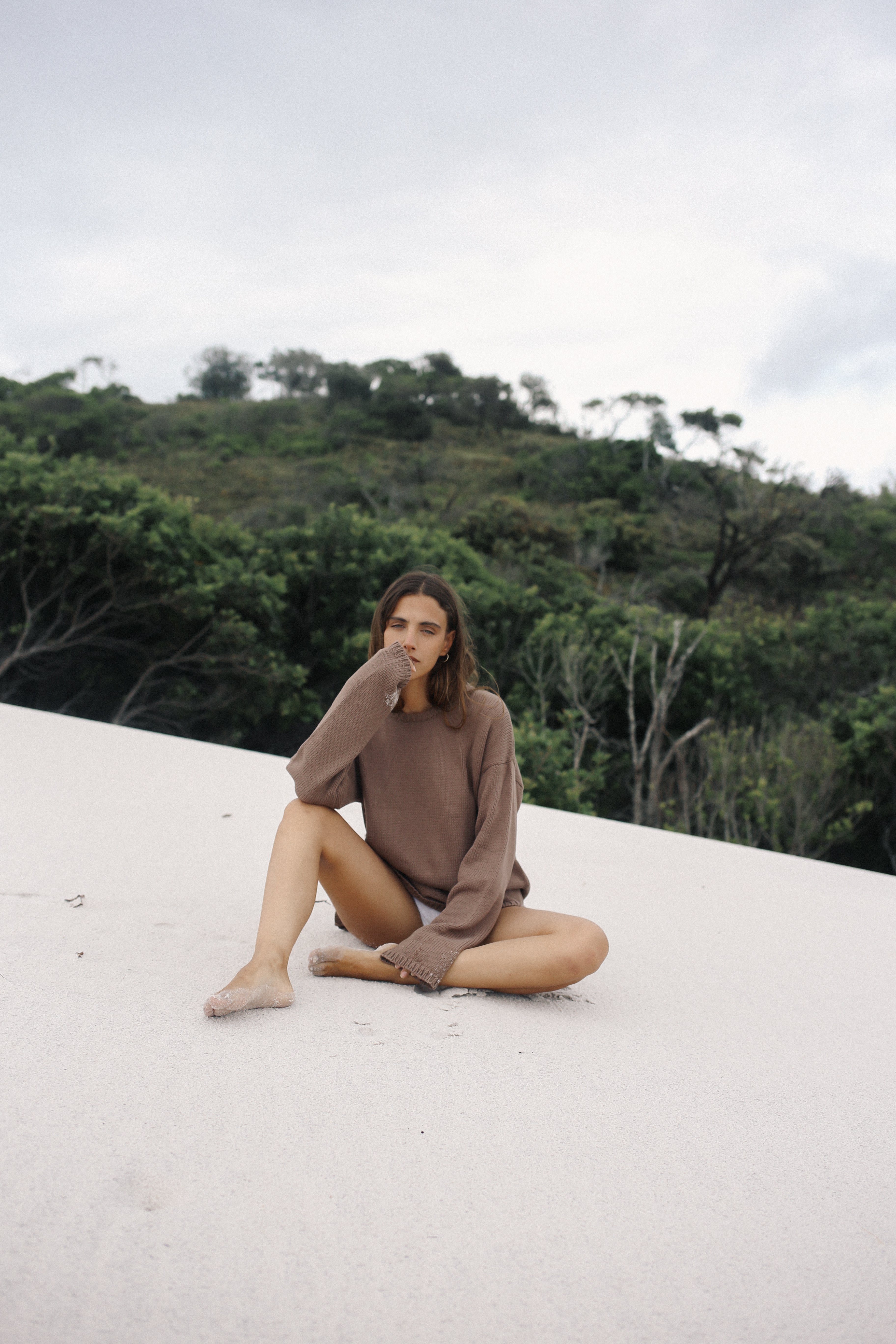 Lucia Knit Jumper // Mocha