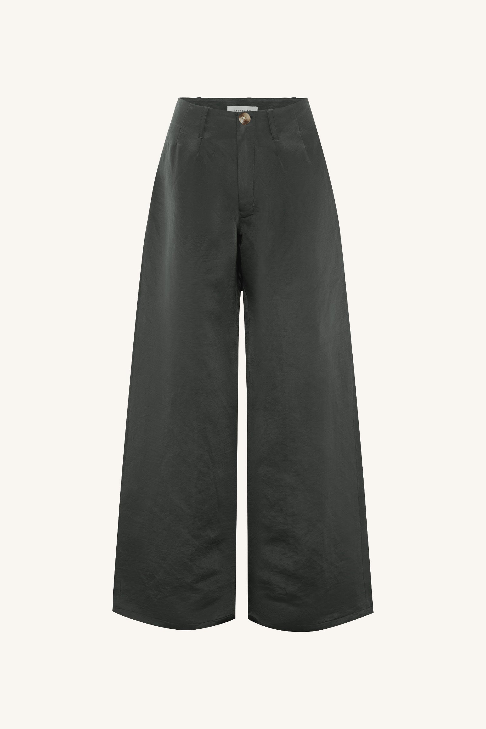Carlotta Silk Linen Wide Pant // Iron