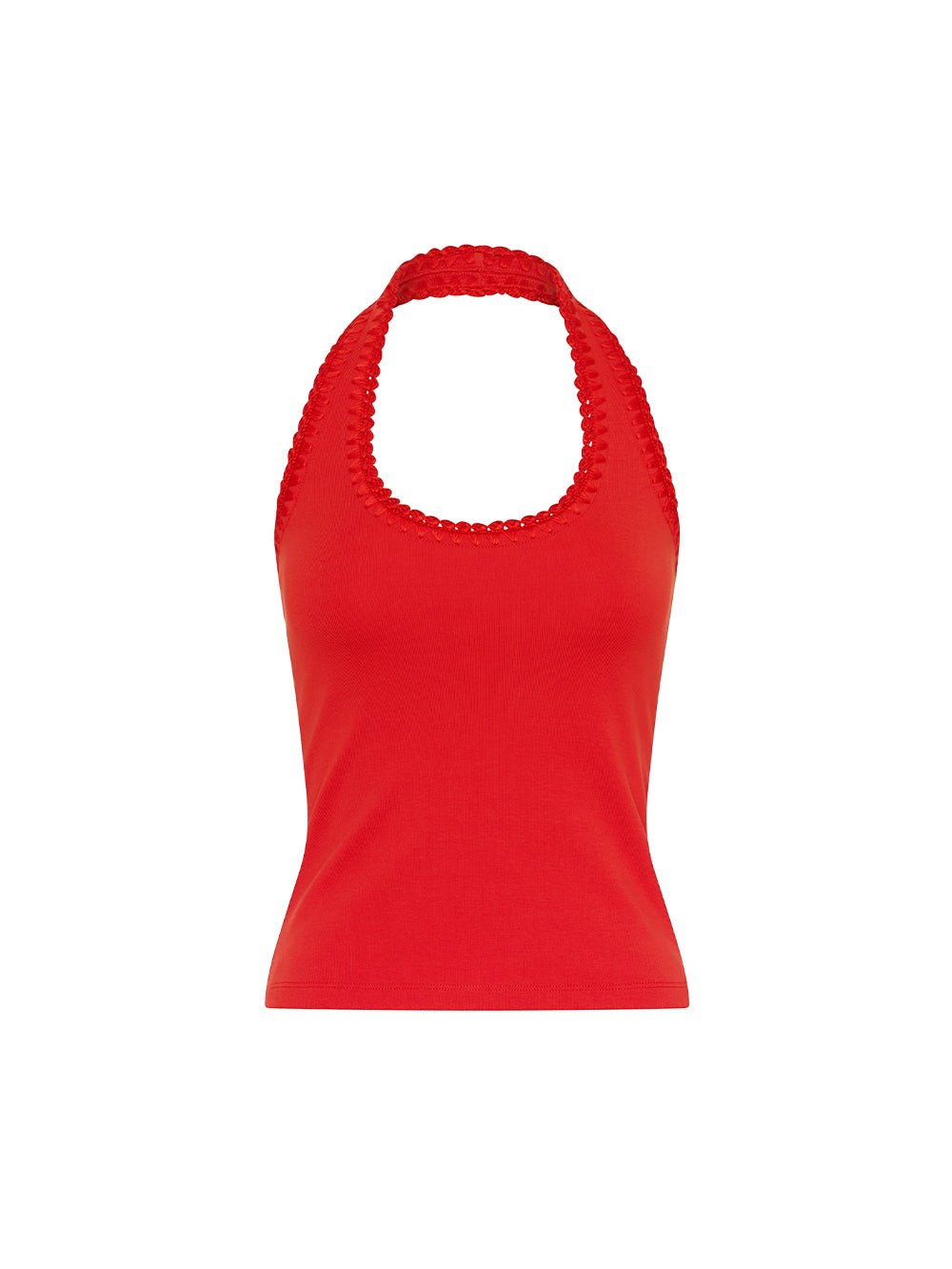 Rhea Halter Top // Chilli