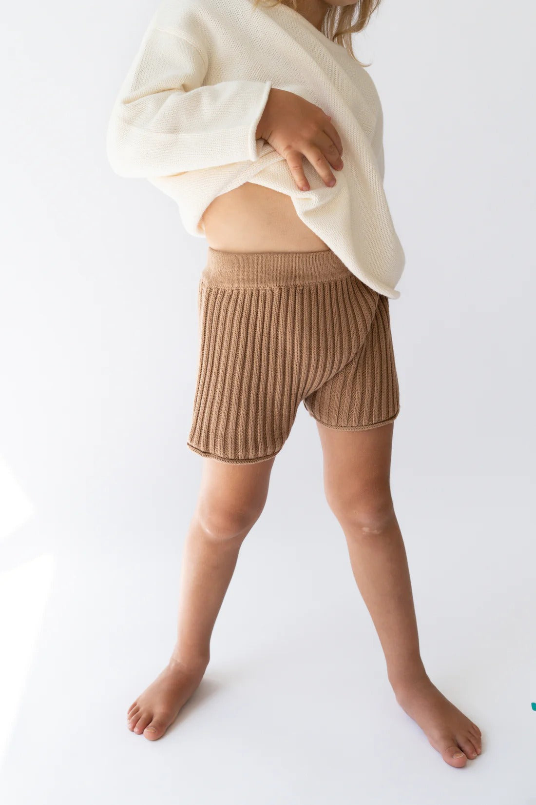 Essential Knit Shorts // Chocolate