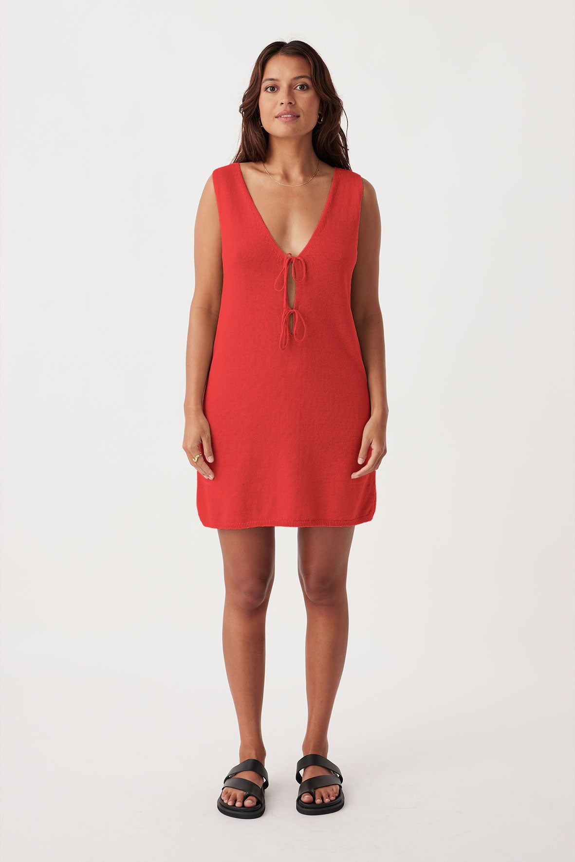 Poppy Mini Dress // Hibiscus