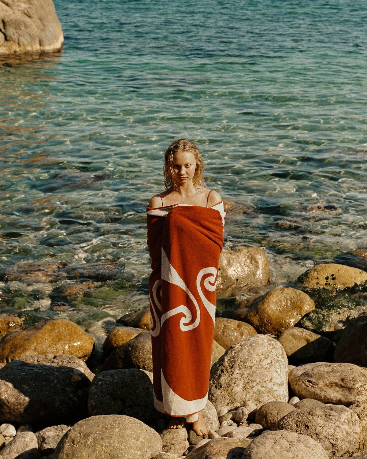 Florence Towel // Red Ochre