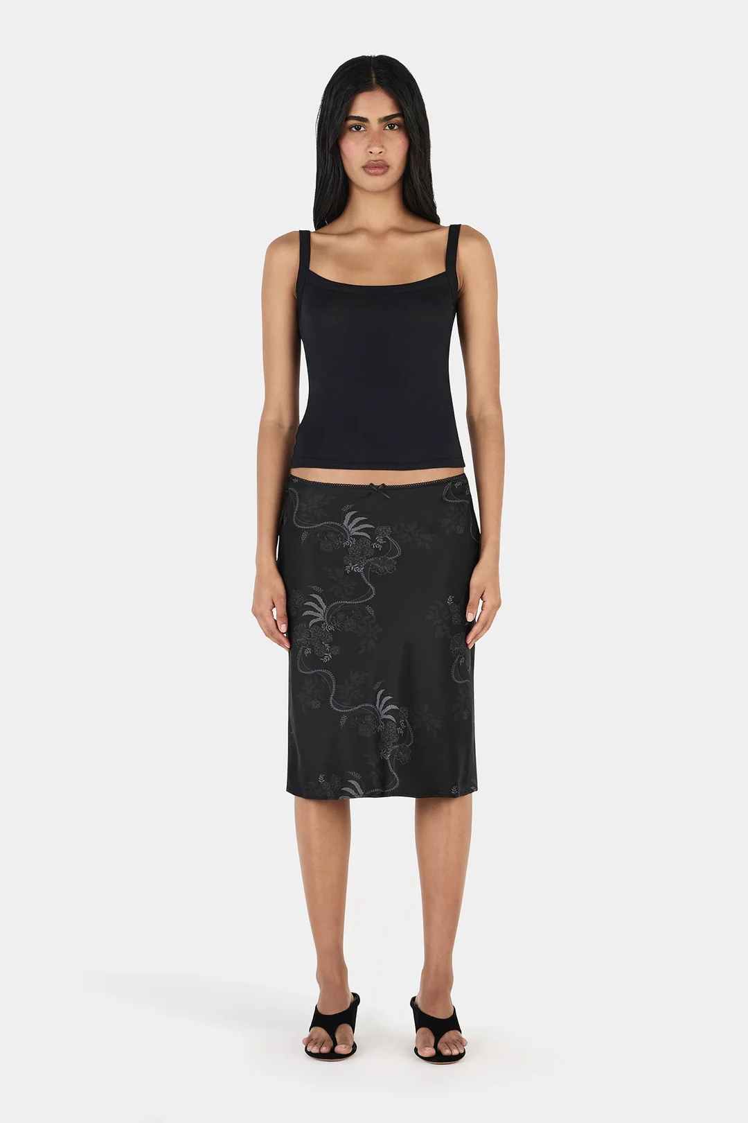 Capulet Layered Top // Black