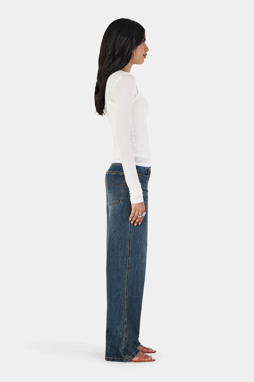 Capulet Layered Top // Ivory