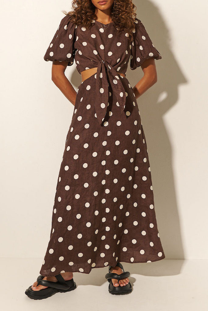 Harper Maxi Dress // Chocolate