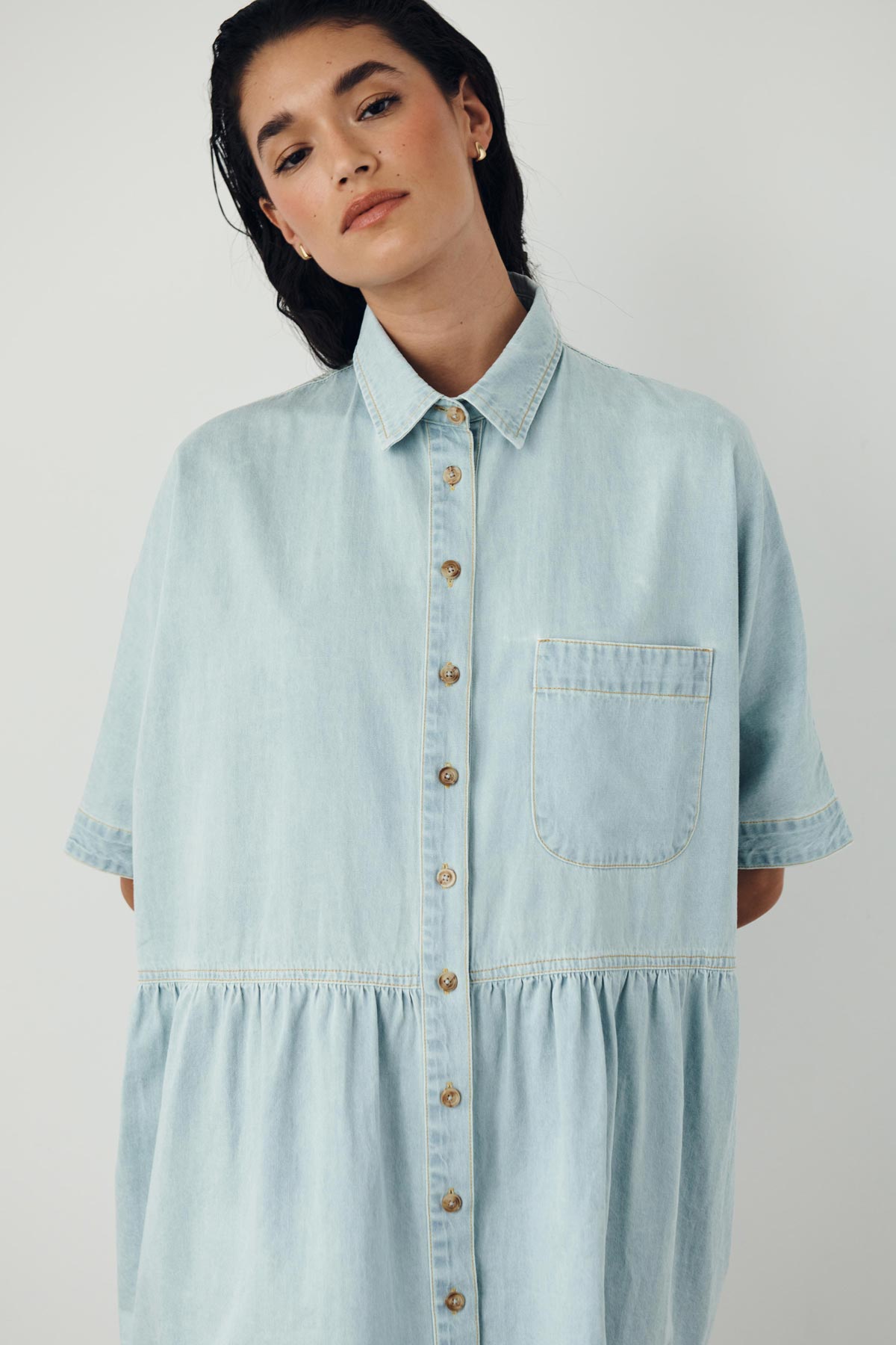 Bailey Denim Dress // Azul