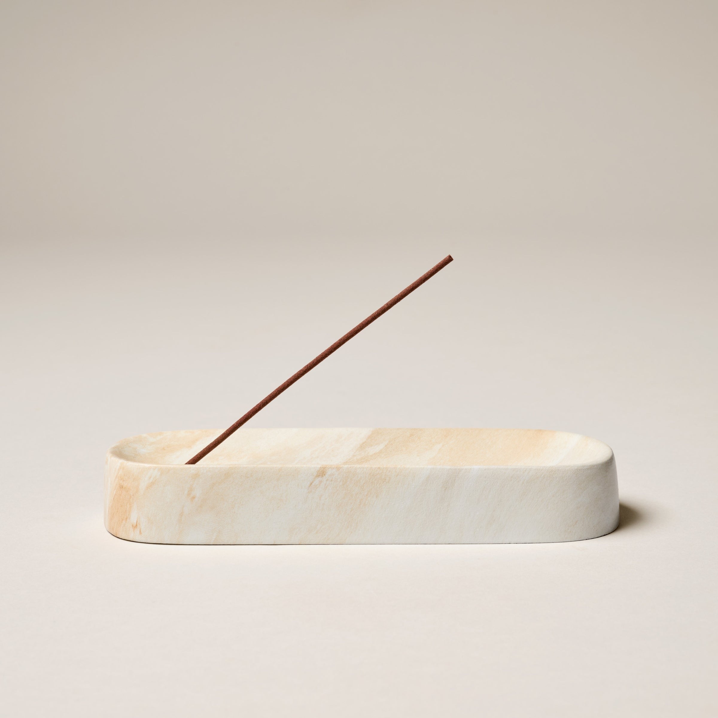 Ceramic Incense Holder // White