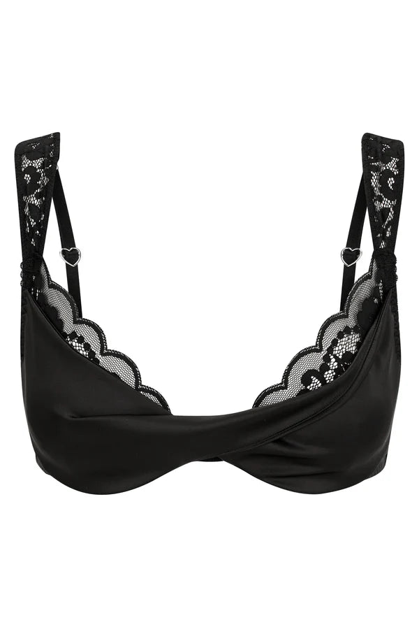 Isla Underwire Bra // Black