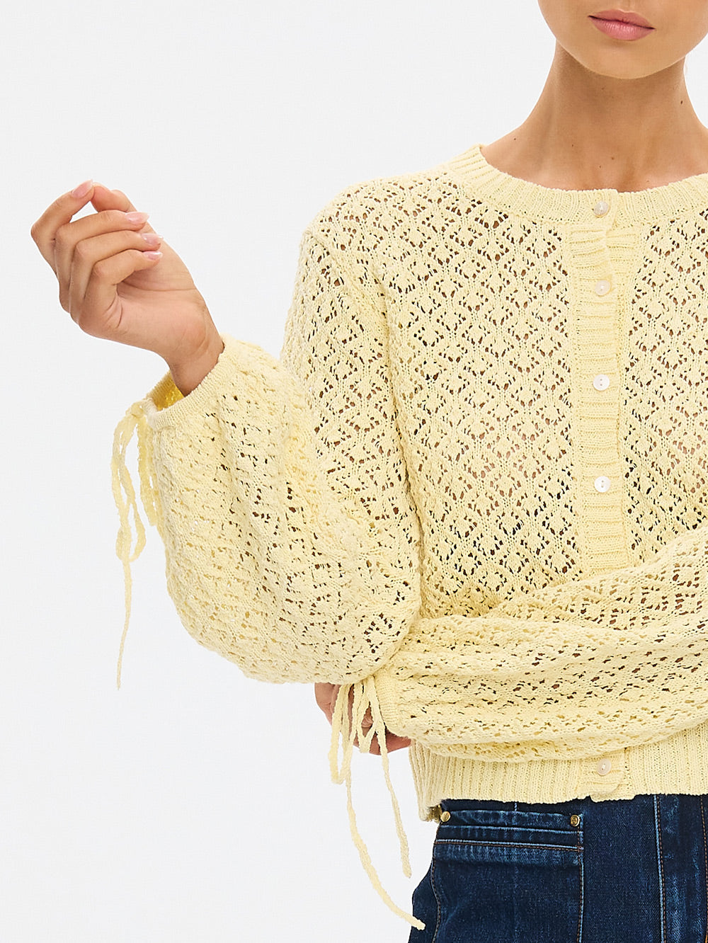 Sally Knit Cardigan // Butter