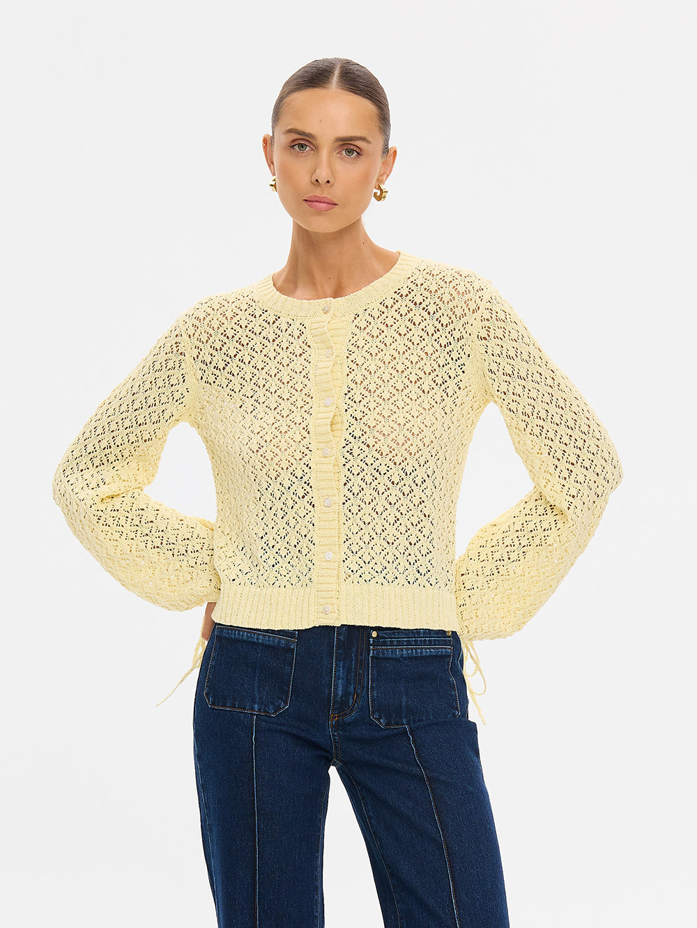 Sally Knit Cardigan // Butter