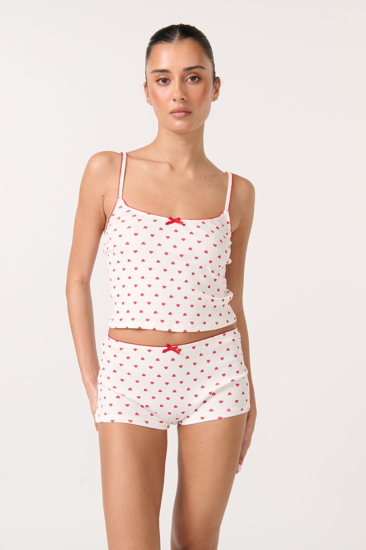 Hugo Singlet // Heart Print