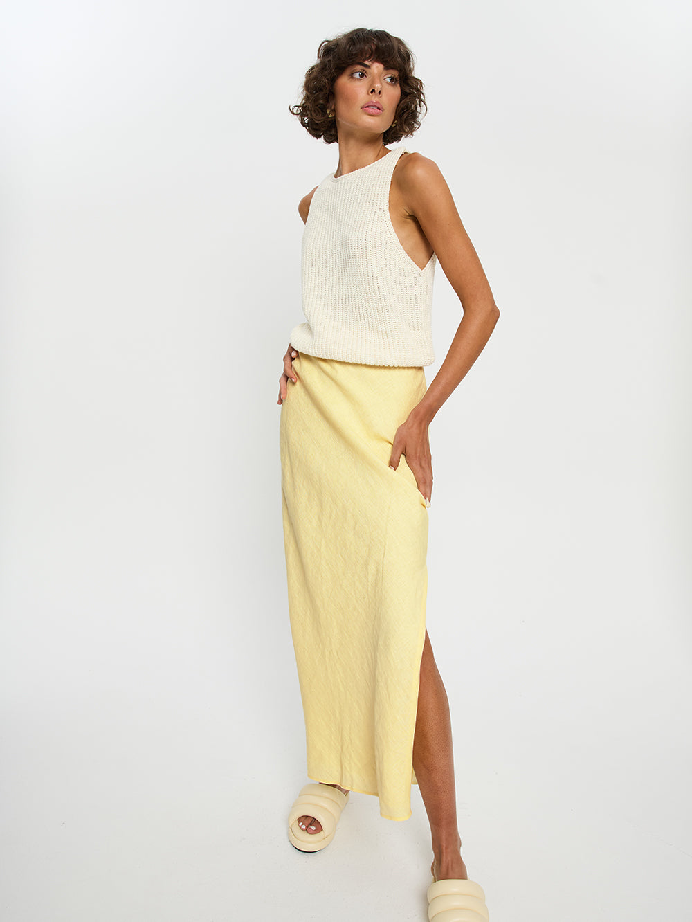 Kalista Maxi Skirt // Butter