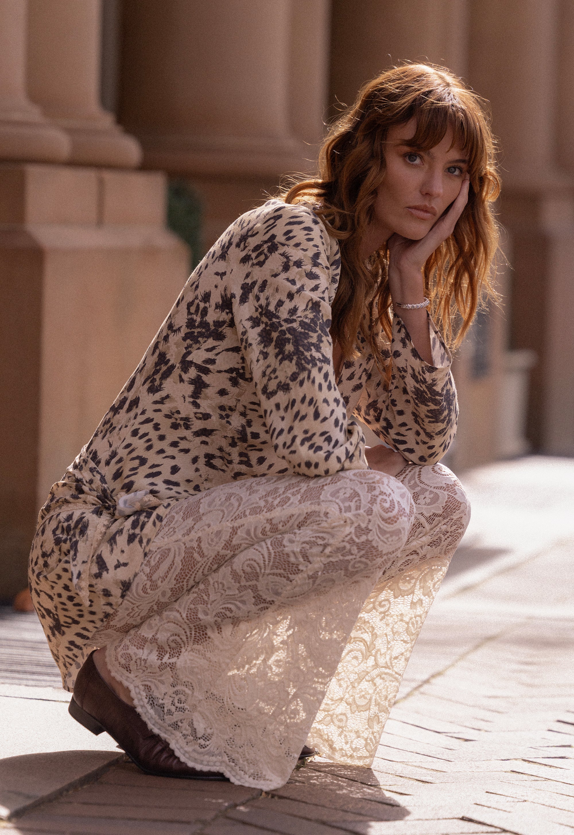 Labyrinth Lace Bells // Cloud Cream