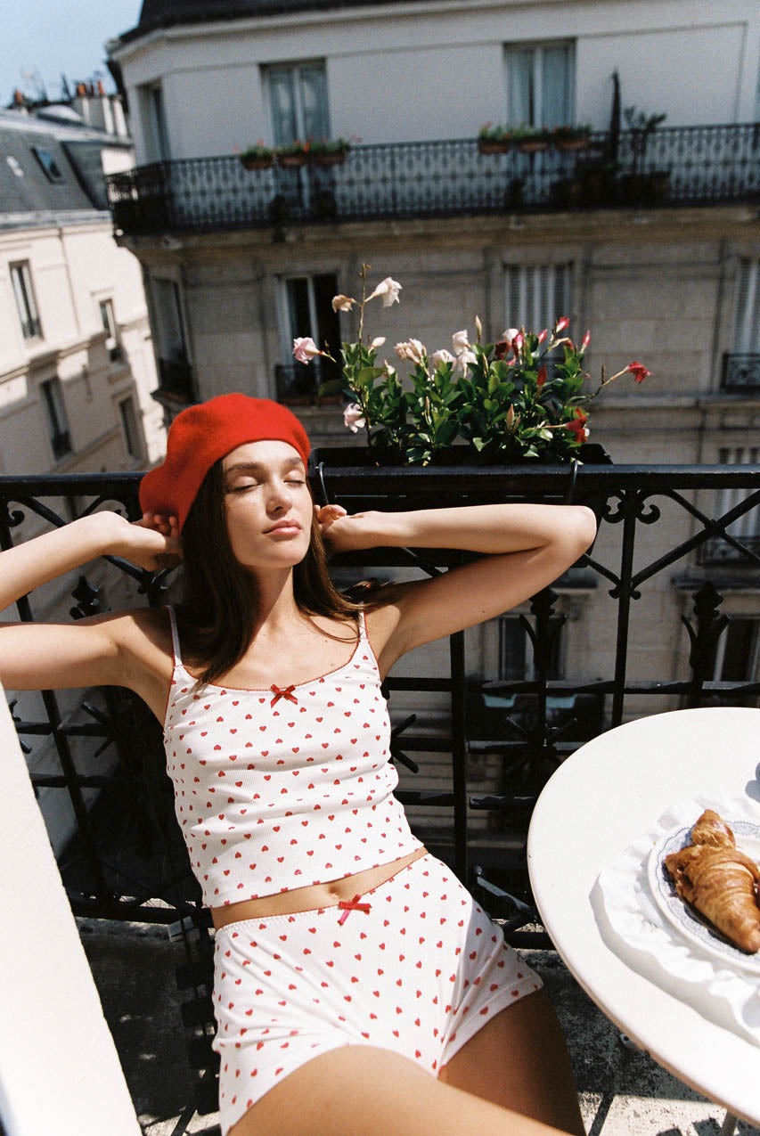 Hugo Short // Heart Print