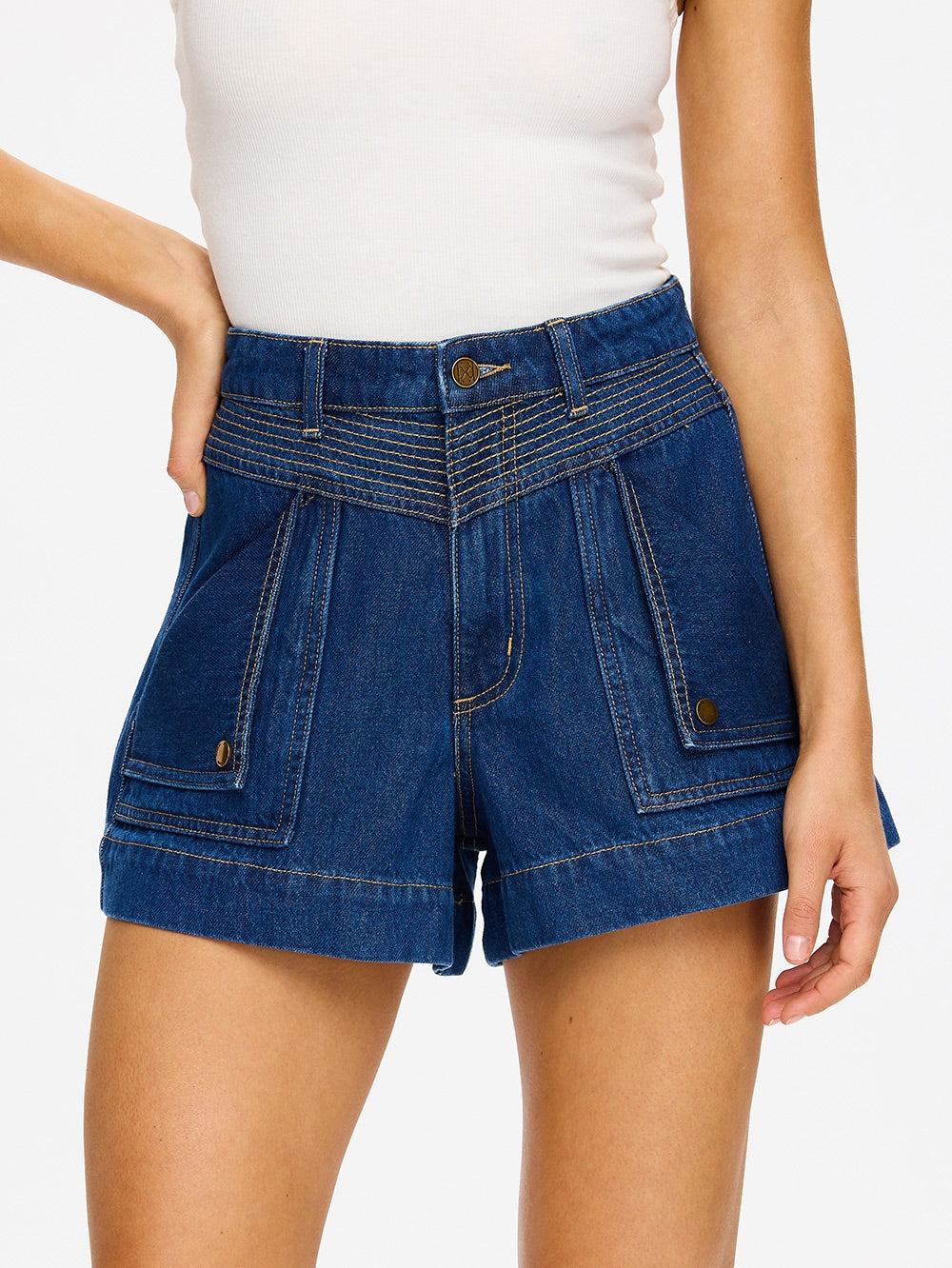 Celene Denim Short // Indigo
