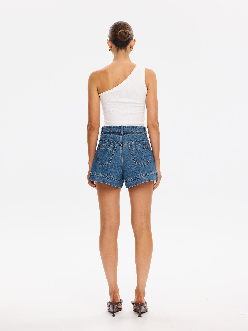 Rita Denim Short // Drift Blue